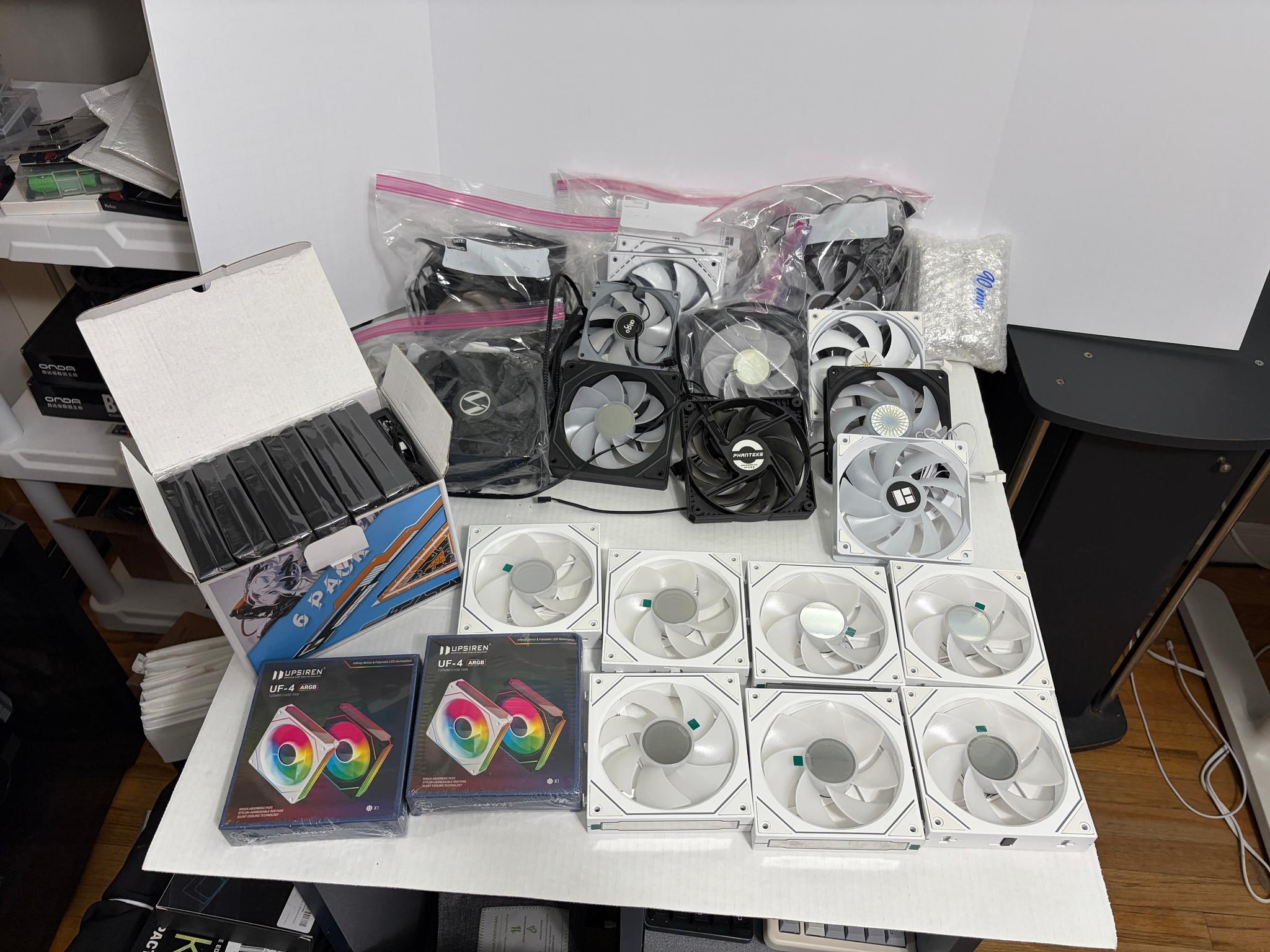 🌬️ Massive PC Cooling Fan Bulk Lot
