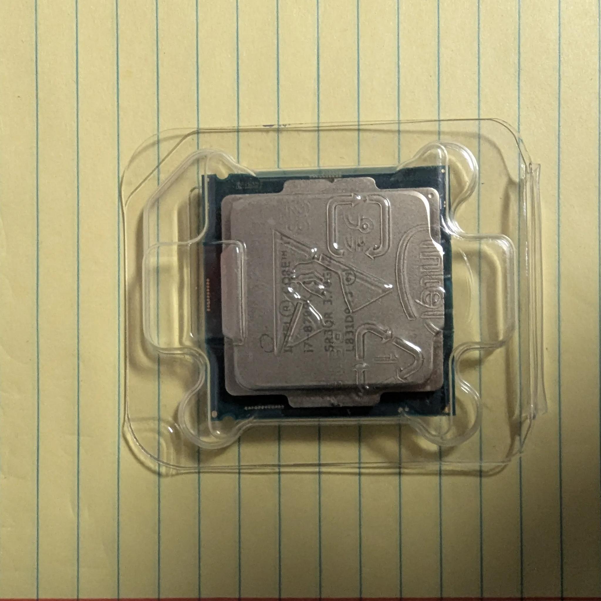Intel i7-8700k