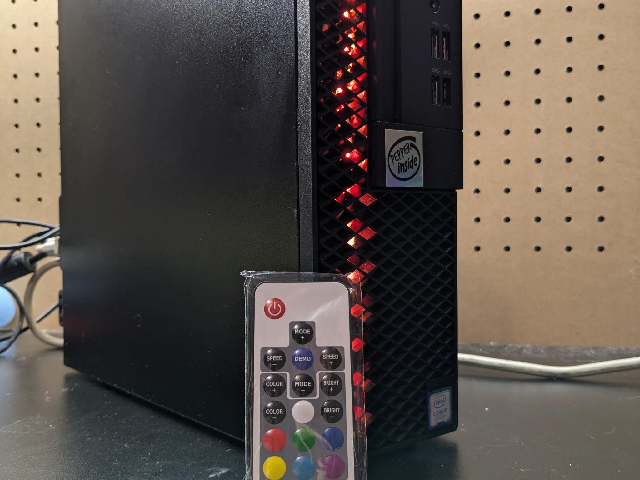 Tiny BO6/Fortnite PC | 180 Day Warranty | i5-8500, RX 6400 4GB, 16GB RAM, 512GB NVME SSD, RGB, Win11