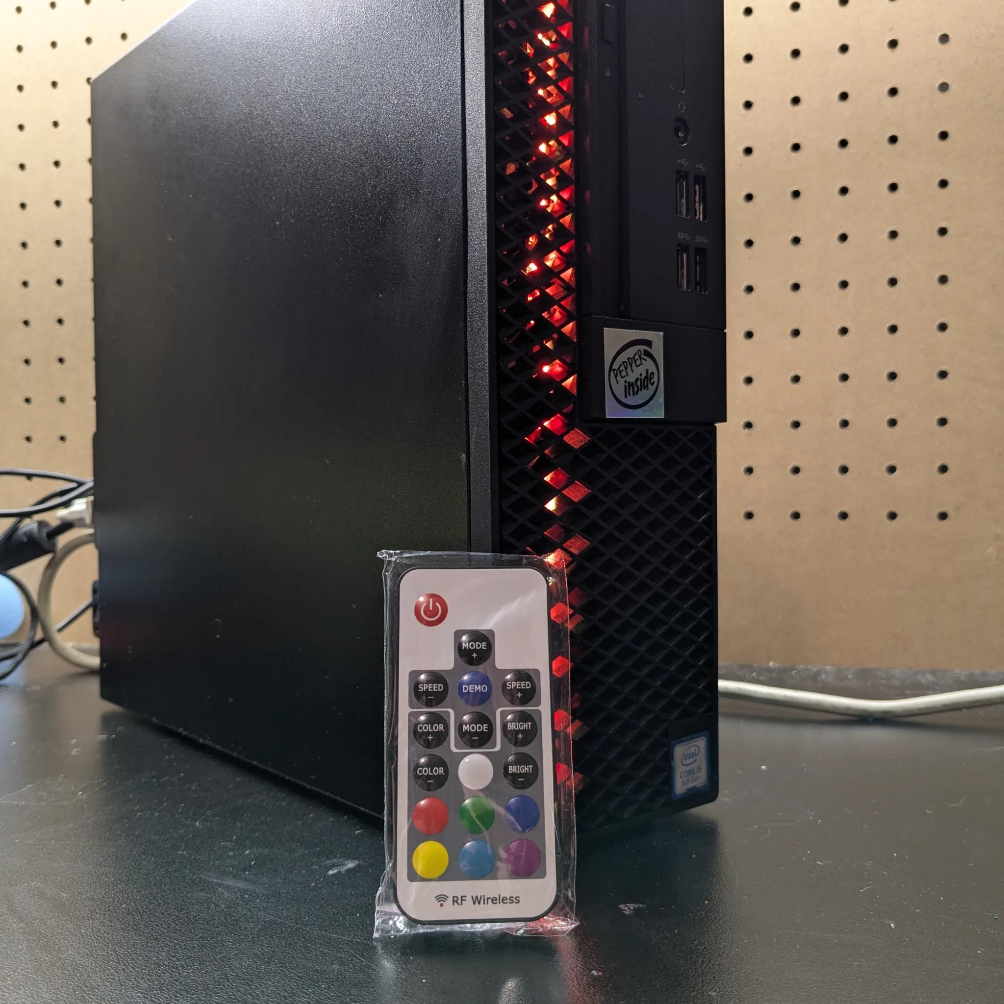 Tiny BO6/Fortnite PC | 180 Day Warranty | i5-8500, RX 6400 4GB, 16GB RAM, 512GB NVME SSD, RGB, Win11