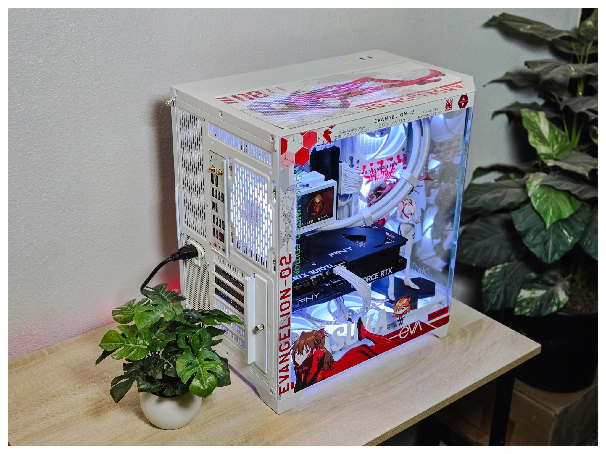 RTX 5070 Ti | Ryzen 9800X3D | Asuka Langley Gaming PC