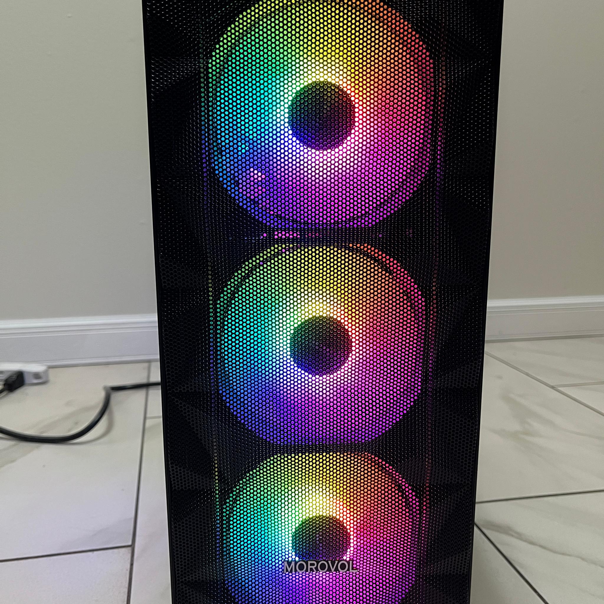 NVIDIA RTX 2070, Intel i7-6700k, 12GB RAM, 870 GB Storage, High FPS RGB Gaming PC w/ Wi-Fi & BT