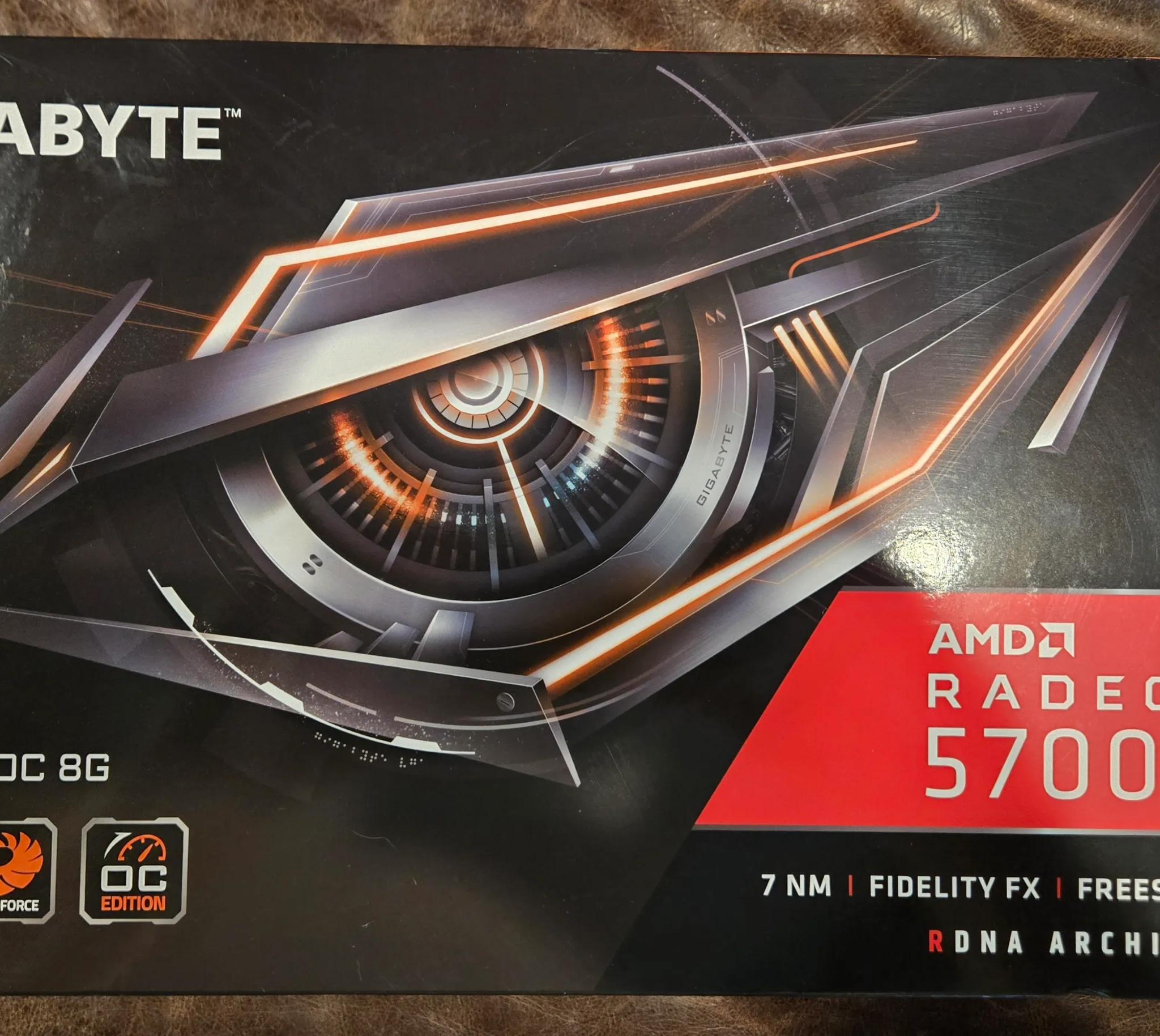 Gigabyte Radeon RX 5700 XT OC 8gb