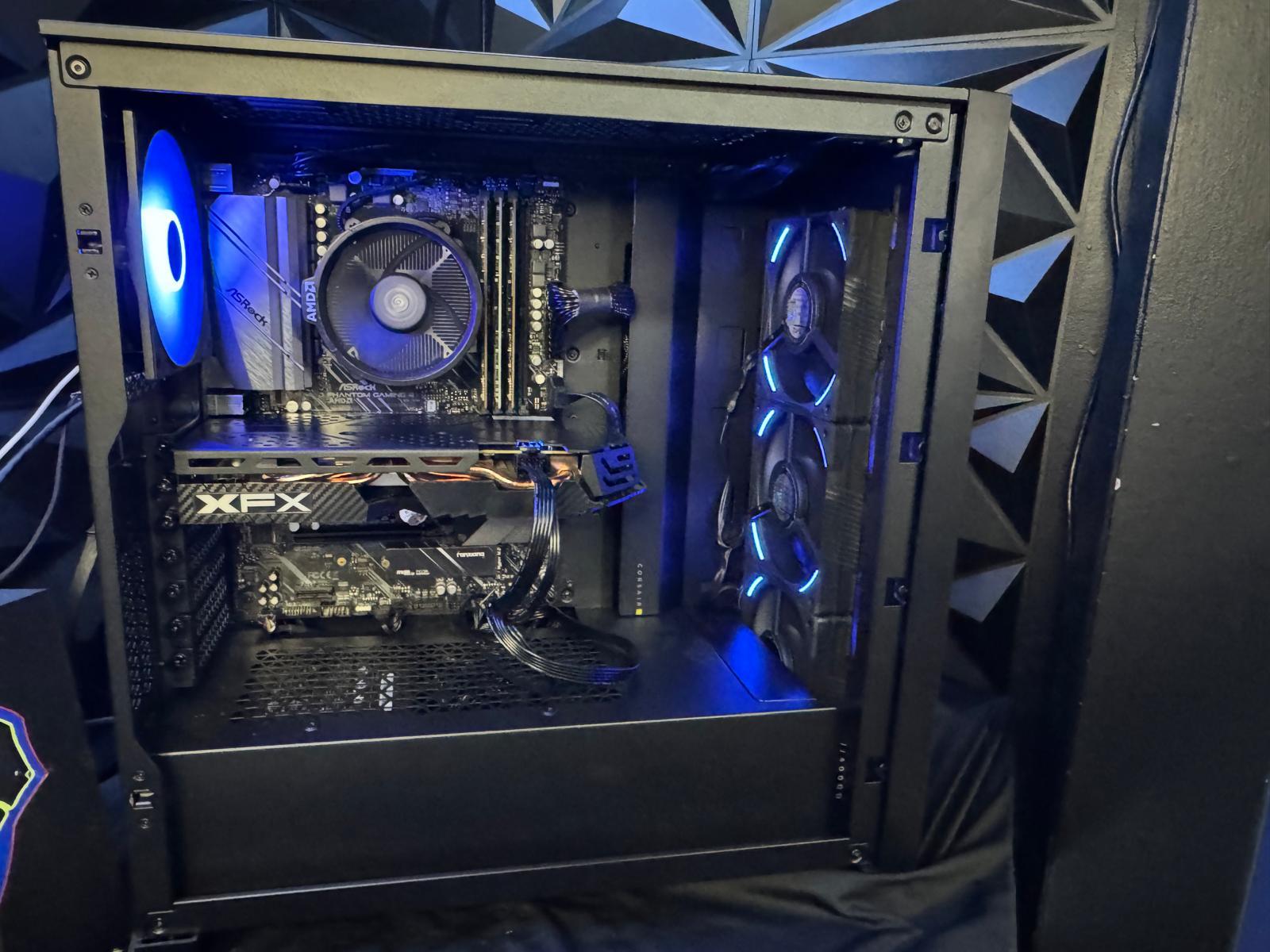 💸 The Budget Baddie 🖤🔥| Ryzen 5 3600 | RX 580 8GB  | 24 GB DDR4| 1.25 TB SSD