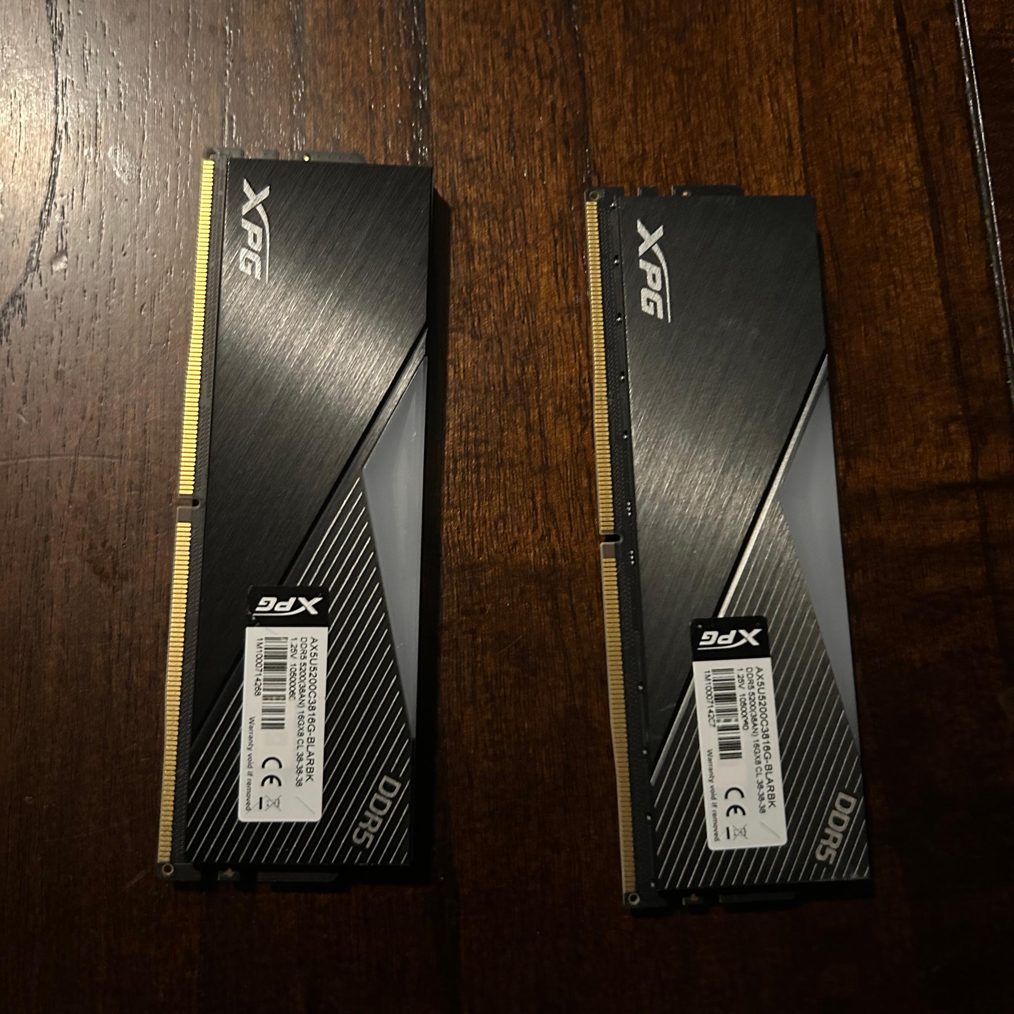 XPG DDR4 32GB RAM