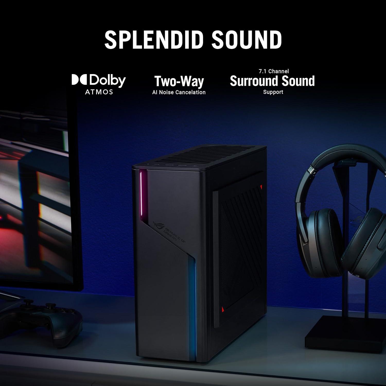 2024 ROG G22CH DS774 Gaming Desktop PC, i7-14700F, RTX 4070, 1TB SSD, 16GB DDR5, Windows 11