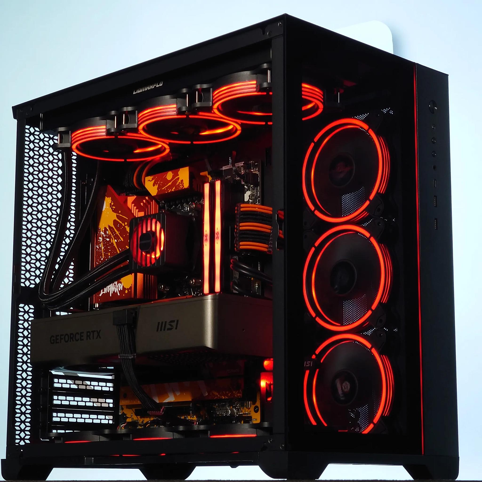 🧡🏎️Extreme Gaming PC🔸AMD Radeon RX 7900 XTX 24 GB🔸AMD Ryzen 7 7700🔸32GB DDR5🔸1TB
