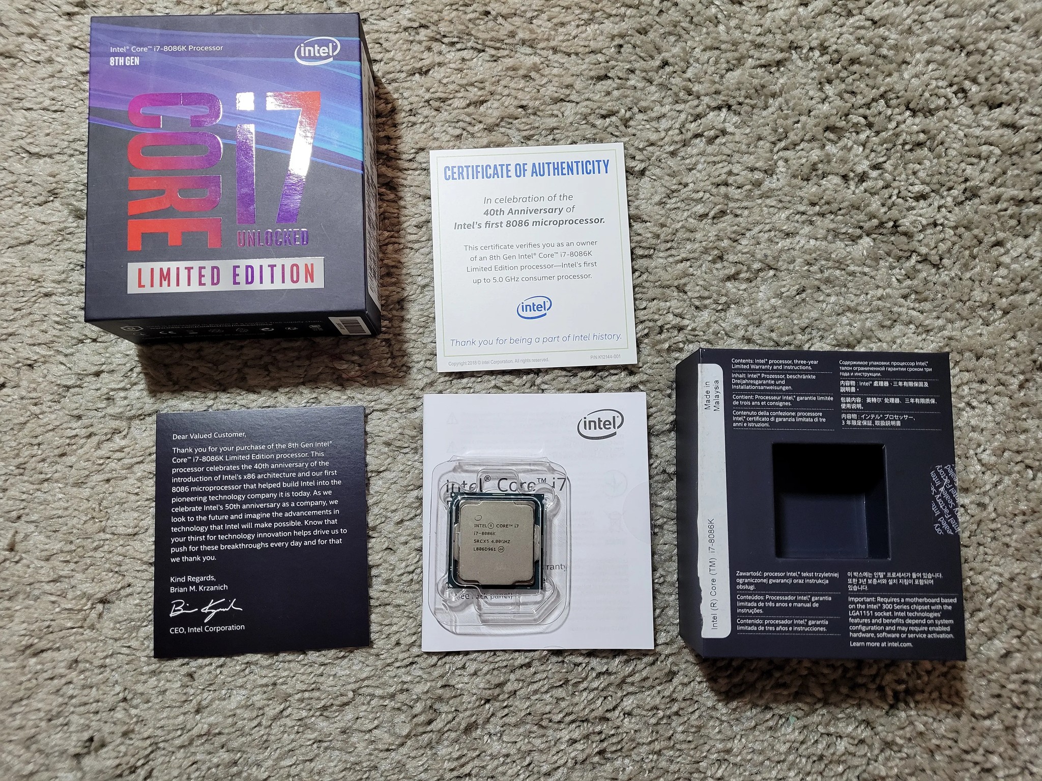 i7 8086K + Z370 Bundle