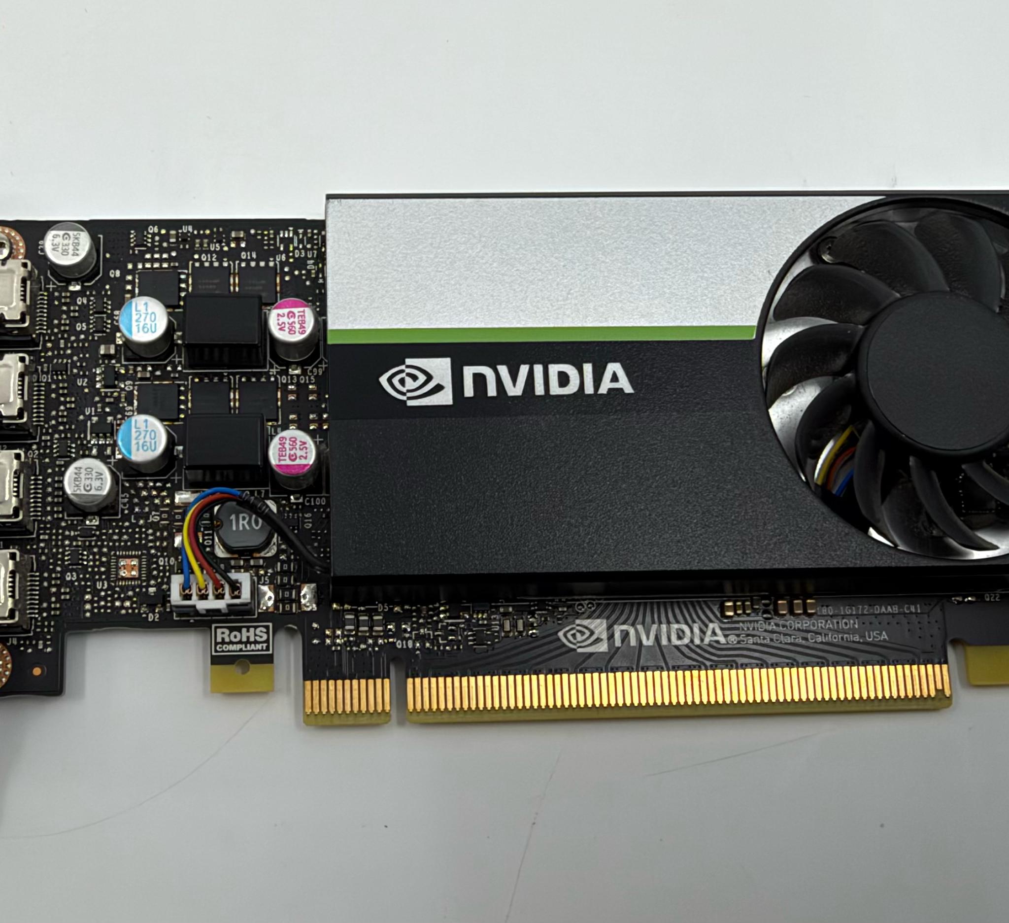 Nvidia Quadro T1000 8GB GDDR6 Workstation GPU Mint