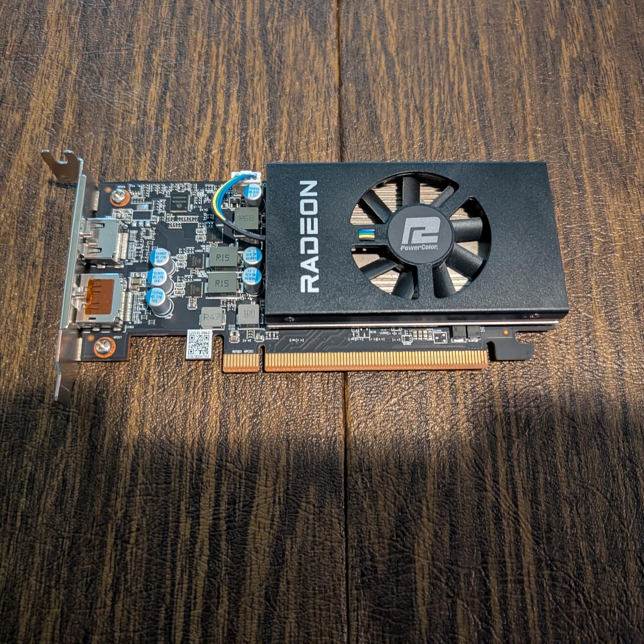 Powercolor AMD Radeon RX 6400 4GB GDDR6 Low Profile