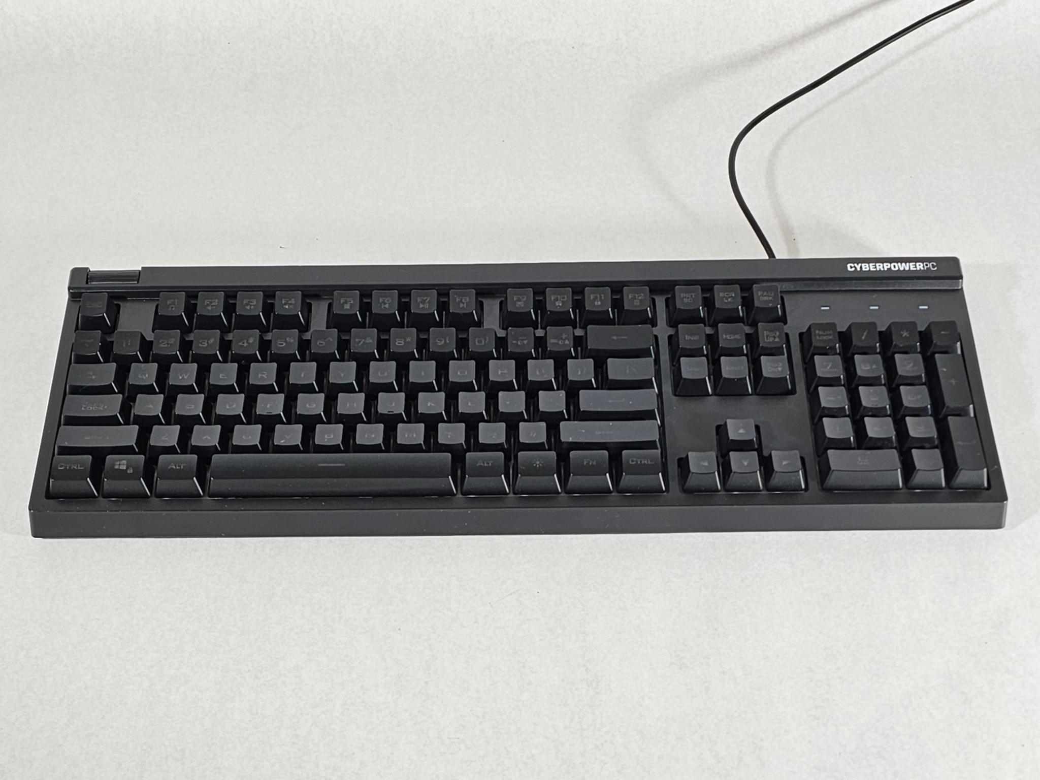 PC Keyboard RGB USB CyberPower PC NOHI 02 KB-161-104