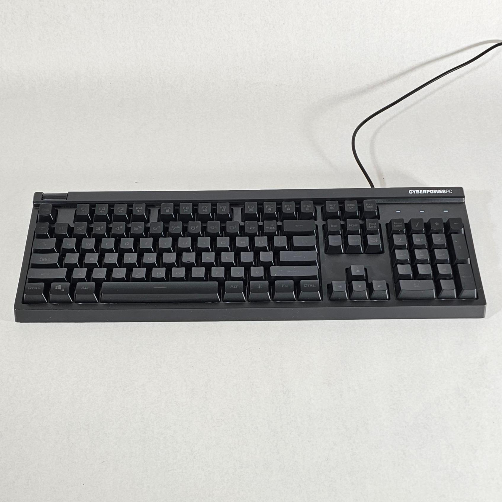 PC Keyboard RGB USB CyberPower PC NOHI 02 KB-161-104