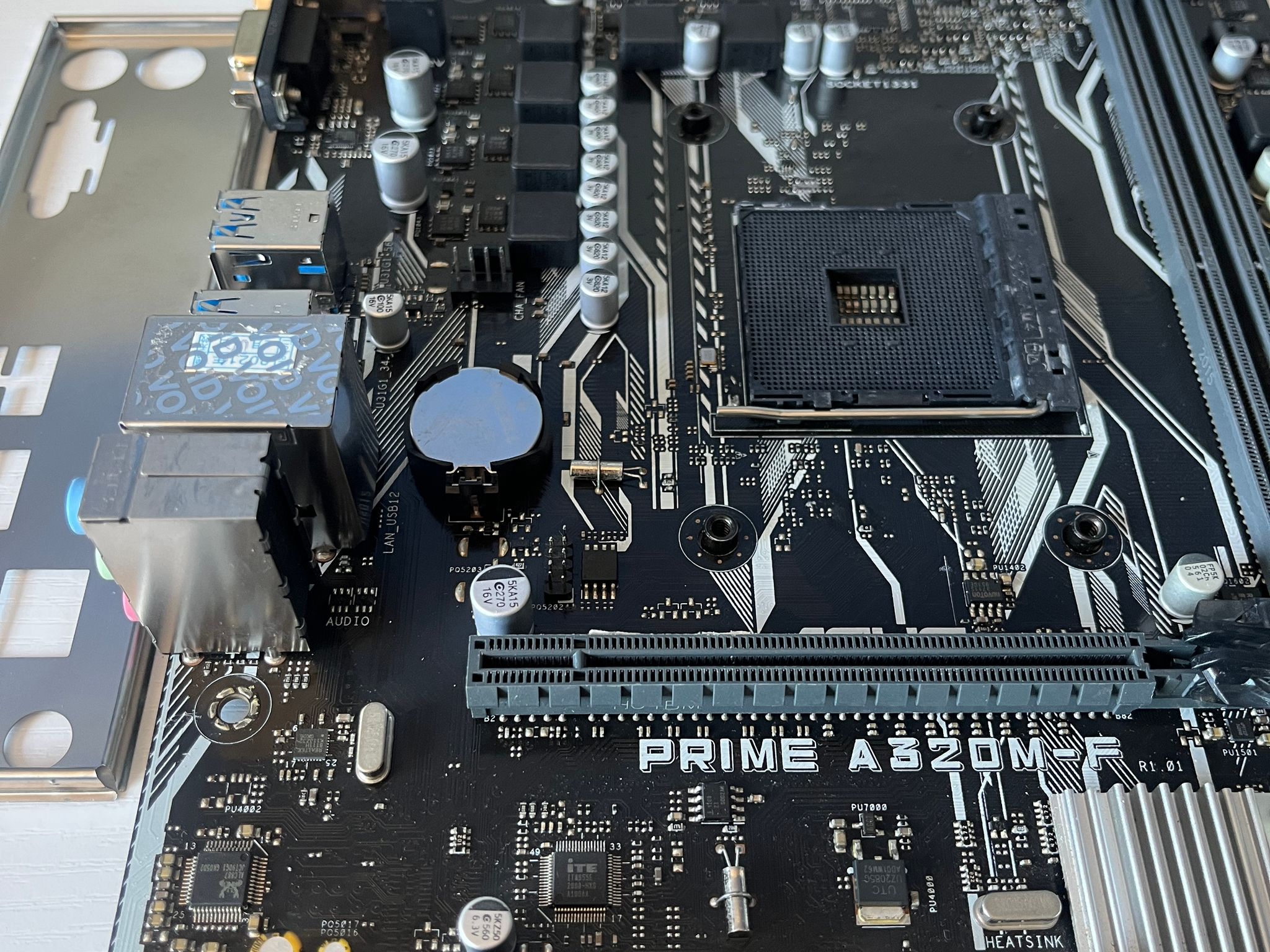 ASUS PRIME A320M-F AM4 Motherboard