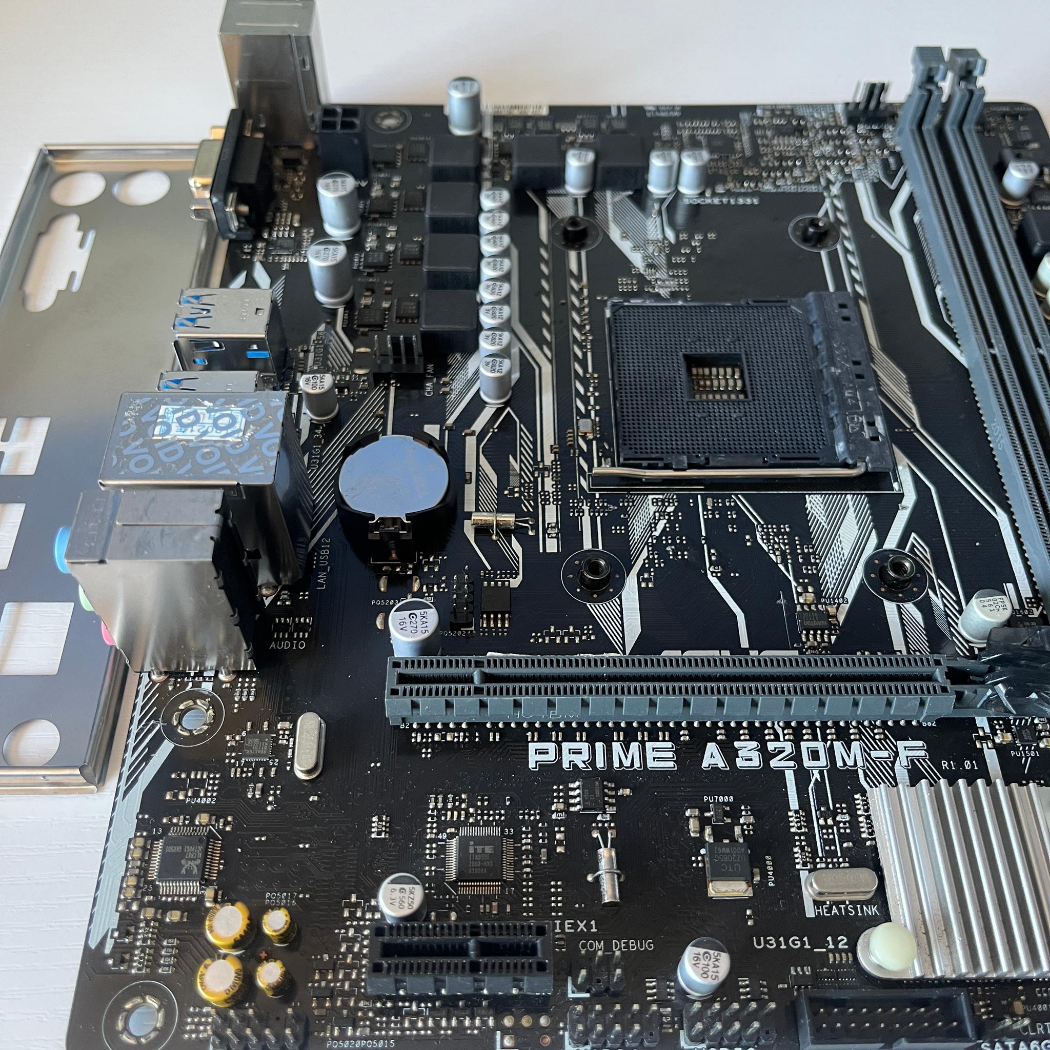 ASUS PRIME A320M-F AM4 Motherboard