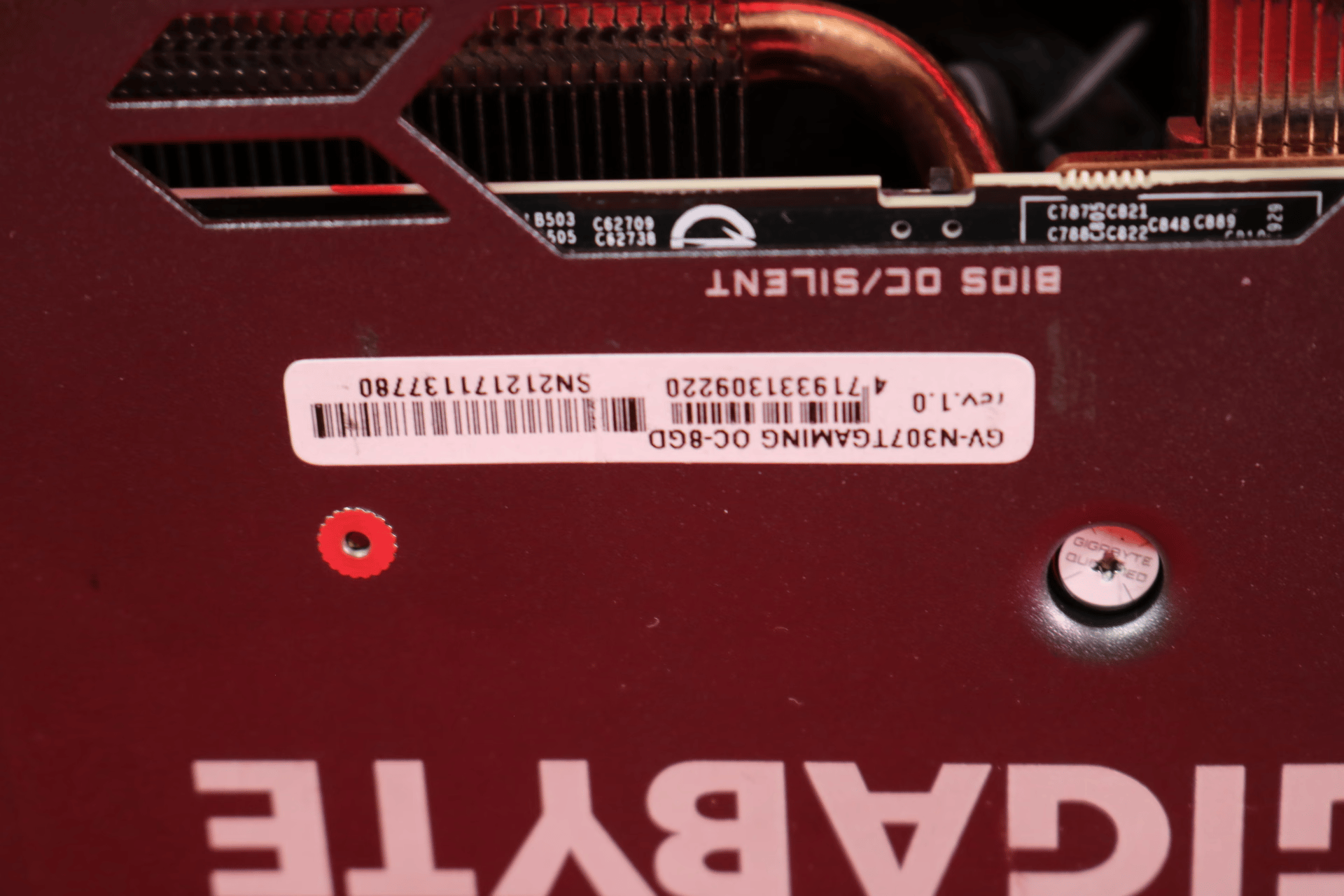 *AS IS/FOR REPAIR* Gigabyte GeForce RTX 3070 Ti Gaming OC 8GB GDDR6X PCIe 4.0 x16 Desktop GPU