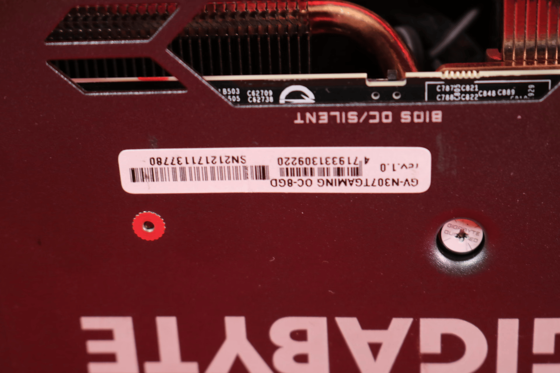 *AS IS/FOR REPAIR* Gigabyte GeForce RTX 3070 Ti Gaming OC 8GB GDDR6X PCIe 4.0 x16 Desktop GPU