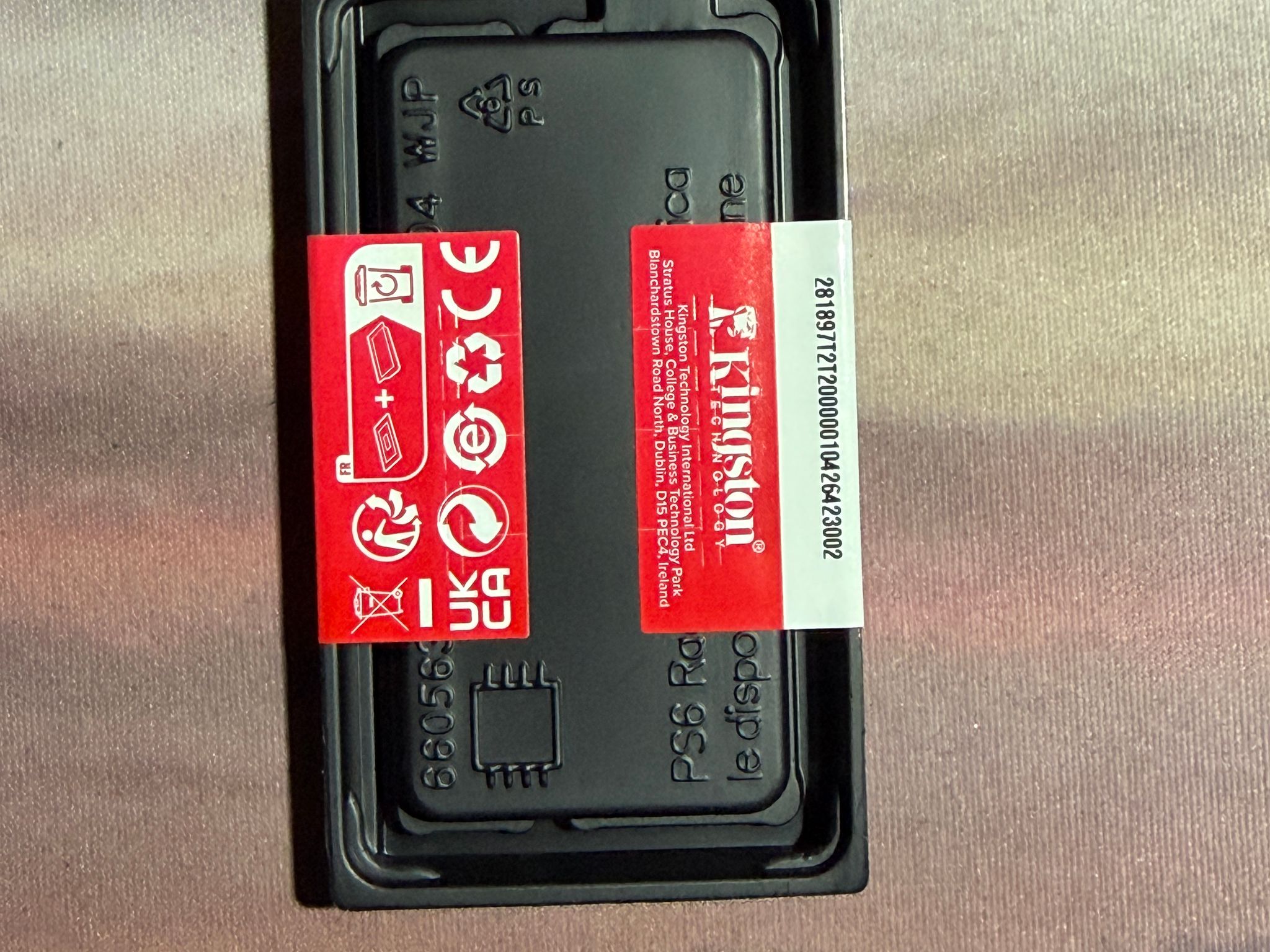 Kingston KCP426SS8/8 8GB DDR4 2666MHz SODIMM Laptop Memory - New in Package