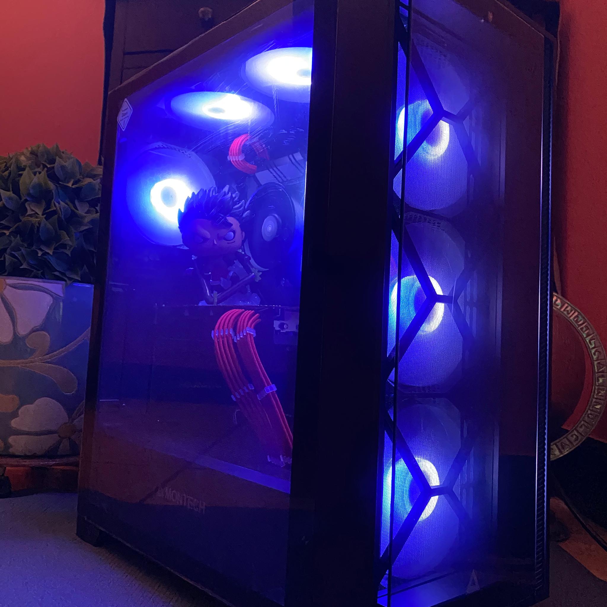 (Gaming PC)Ryzen 5| RX 5700XT|  32GB (2x16GB)DDR4 RAM| RoGStrix B450-F| 1TB NVMe SSD| Windows 11 Pro