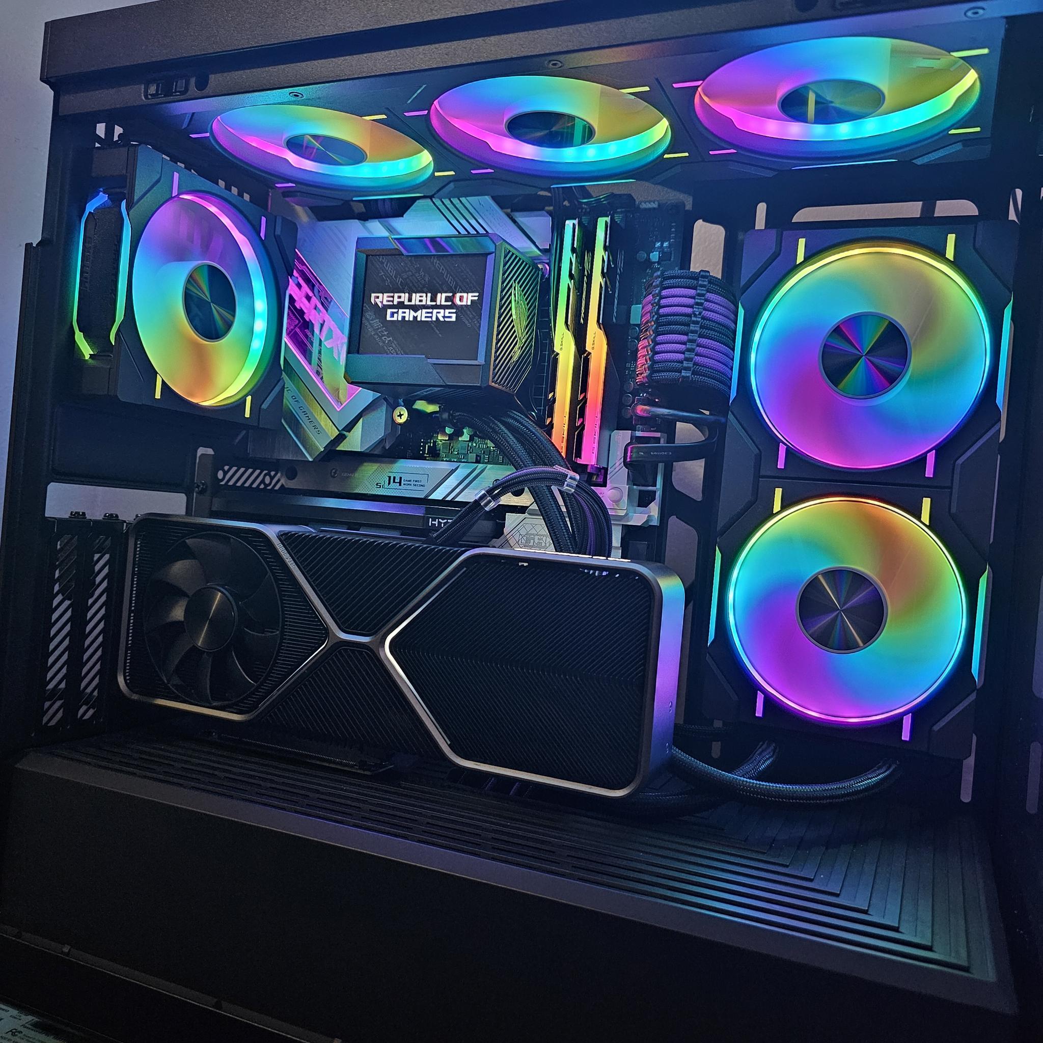 CUSTOM GAMING PC w NVIDIA RTX 3080 FE// i7 12700K // 1TB NVMe