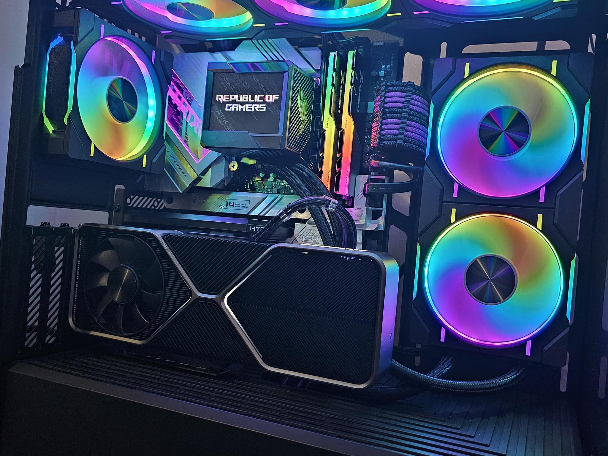 CUSTOM GAMING PC w NVIDIA RTX 3080 FE// i7 12700K // 1TB NVMe
