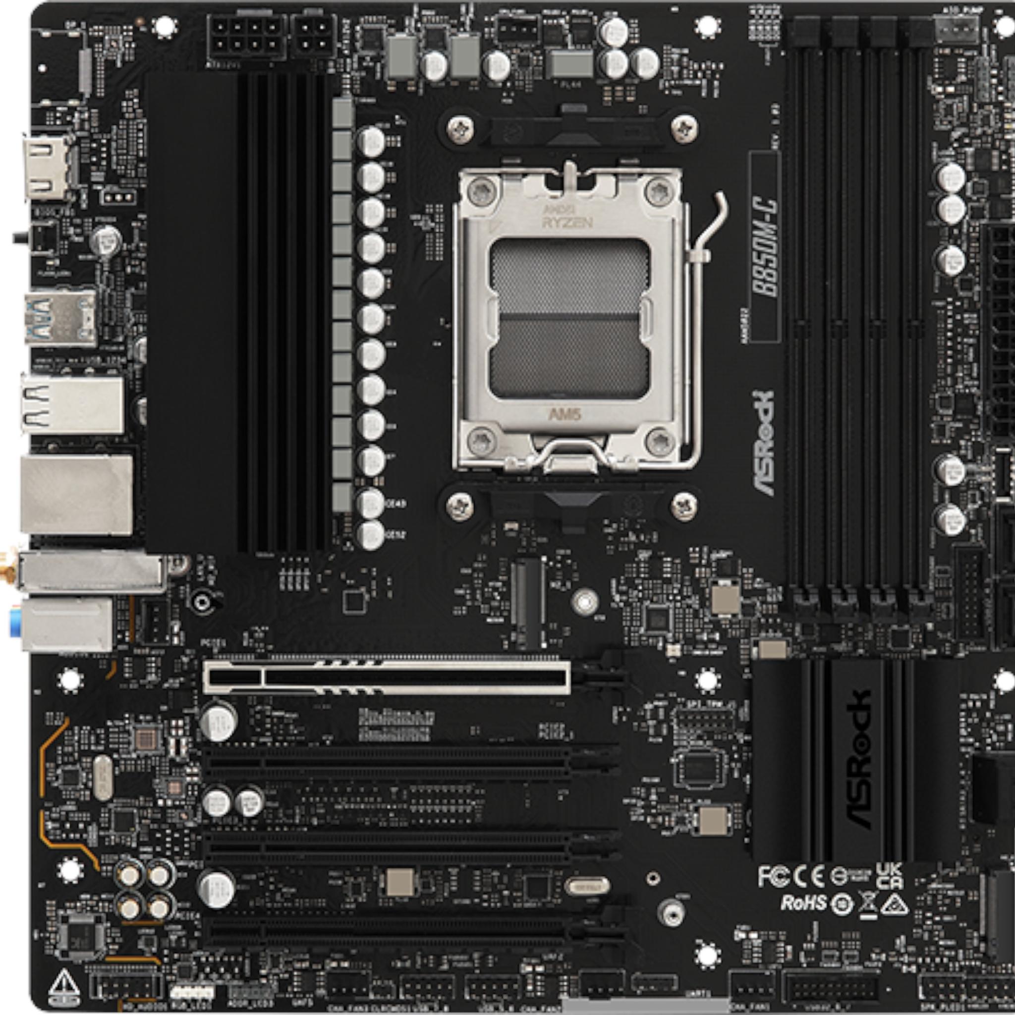 AMD Ryzen 5 7500X3D + Asrock B850M-C WI-FI (CPU + Motherboard Bundle)