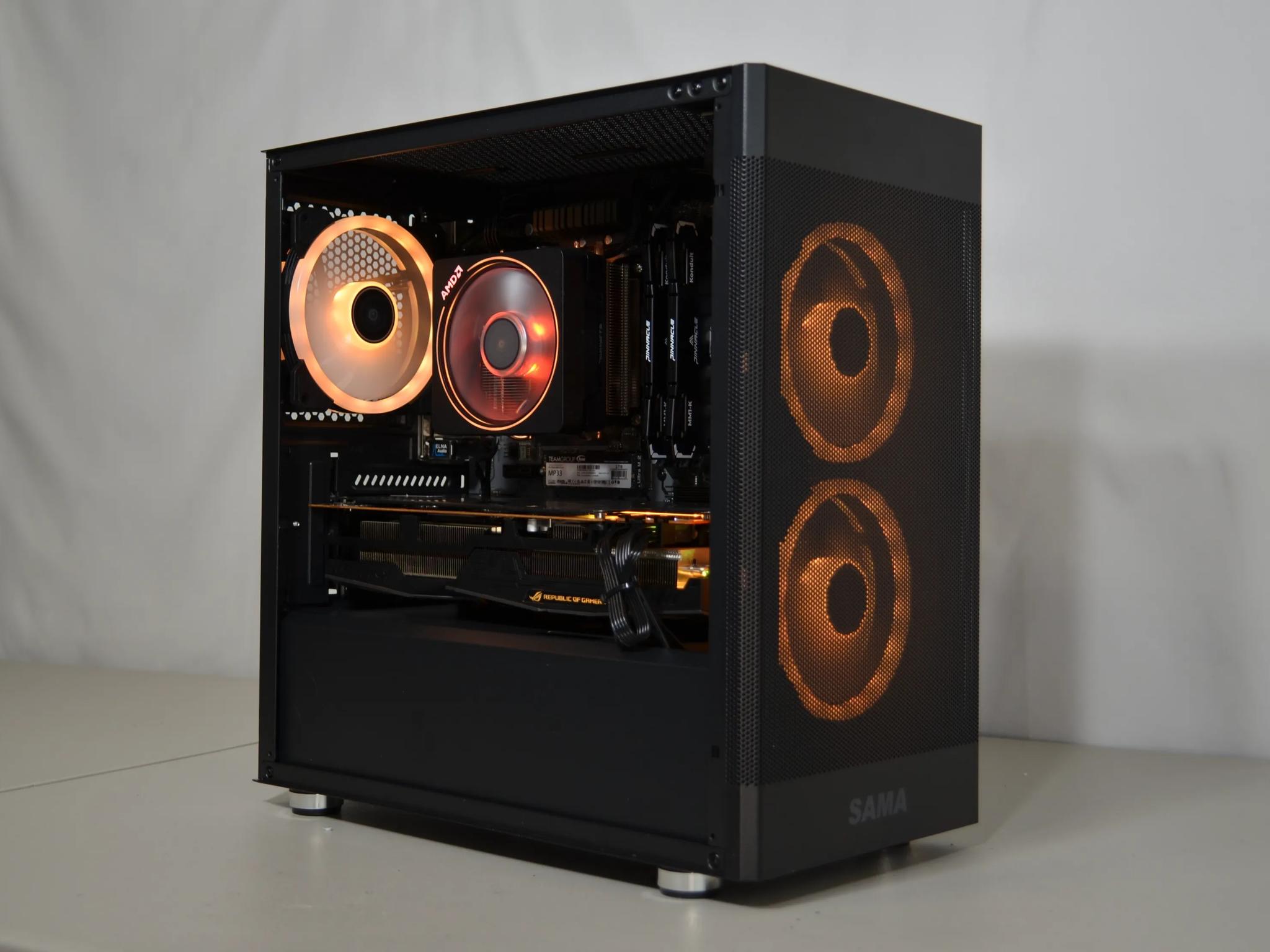 🌑Dark Knight - V2⚔️ | RX 5700 XT | Ryzen 5 3600 | 1tb Storage| 16gb Ram