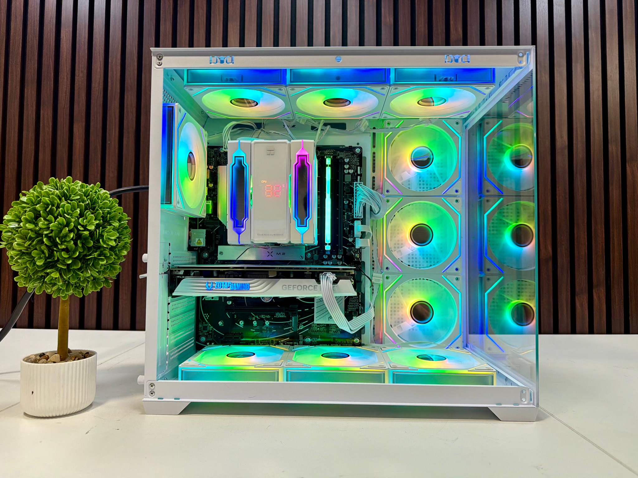 RTX 4070 Super | Ryzen 9600X | 16GB DDR5 | 1TB M.2 | 850 Watt Gold PSU | LCD AIO