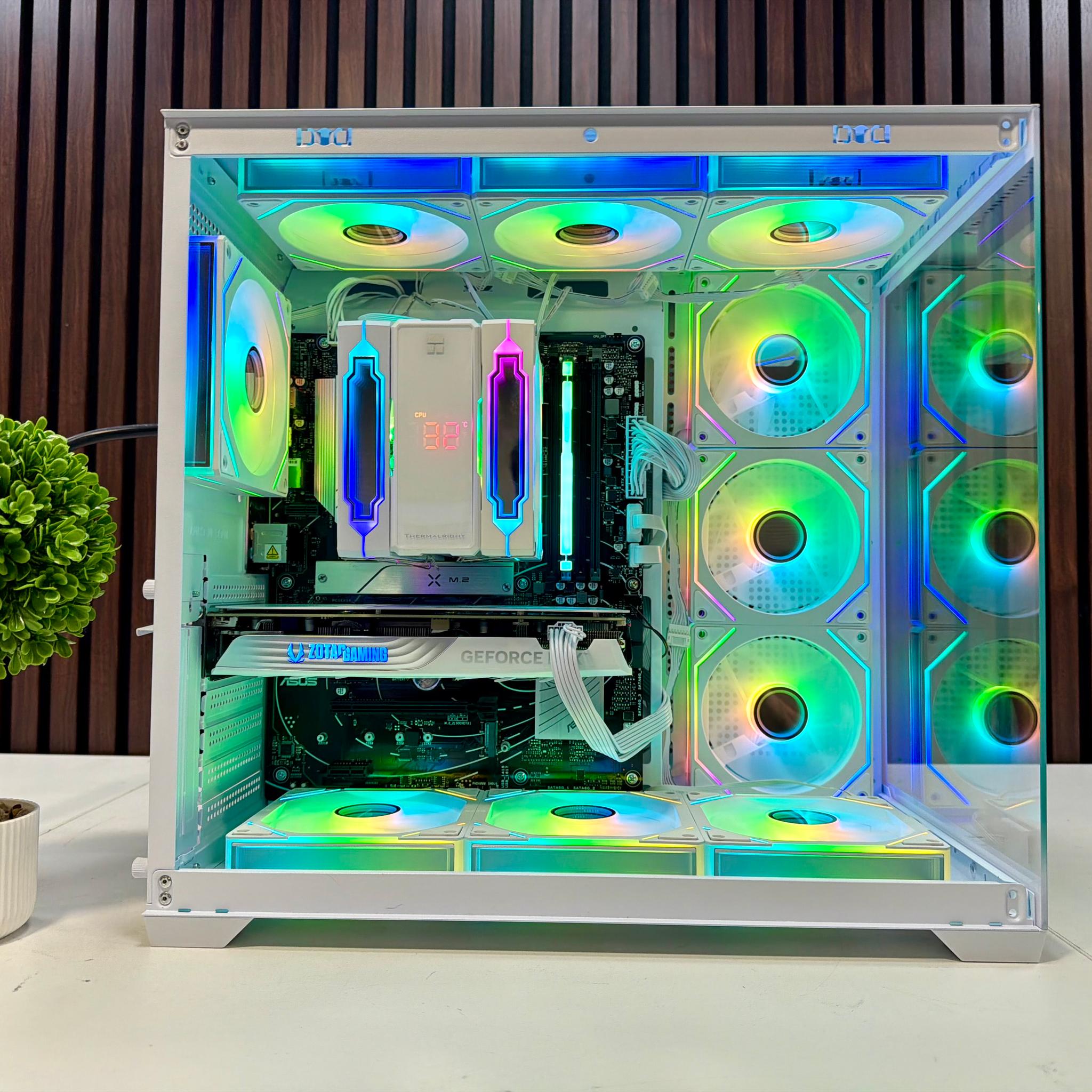 RTX 4070 Super | Ryzen 9600X | 16GB DDR5 | 1TB M.2 | 850 Watt Gold PSU | LCD AIO