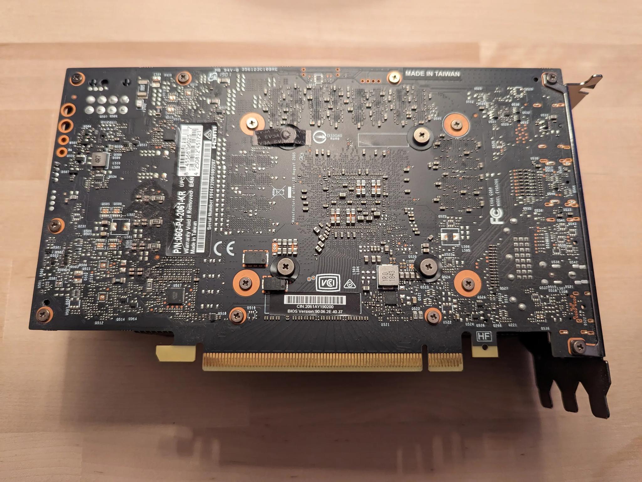 EVGA GeForce RTX 2060 XC BLACK GAMING, 6GB