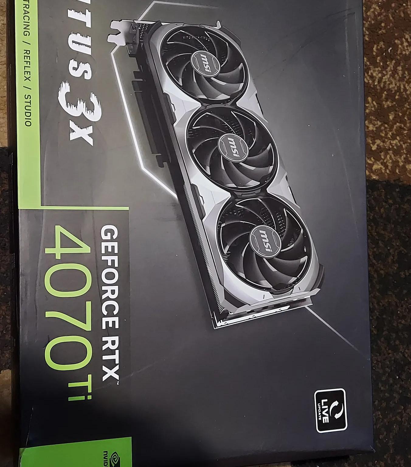 Intel 13600k/RTX 4070ti