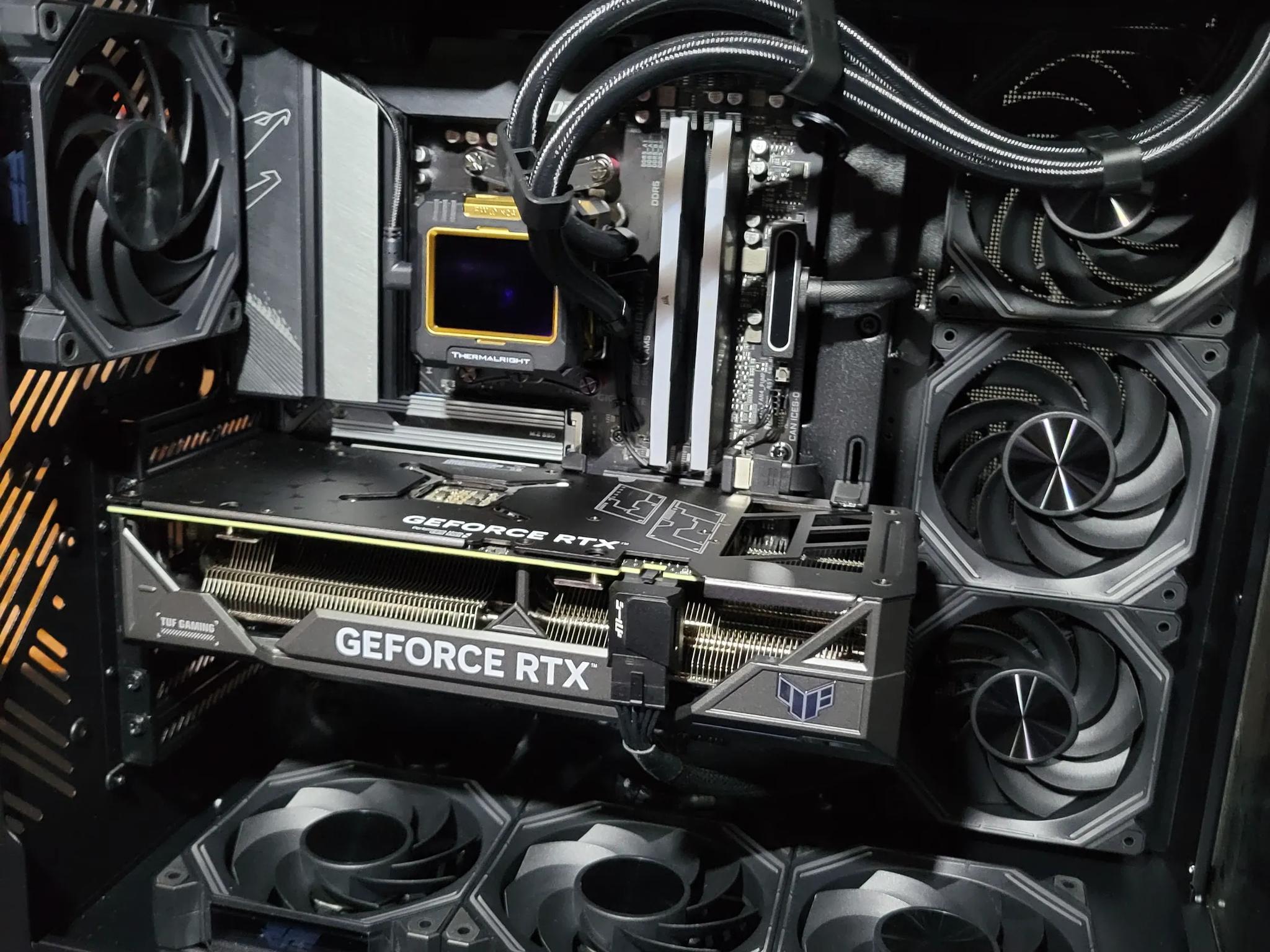 🚀 Ryzen 7 7800X3D + RTX 4070 Ti SUPER TUF + FW360 LCD AIO + 32GB DDR5 + PCIe 5.0 PSU + ARGB Mods 🎮