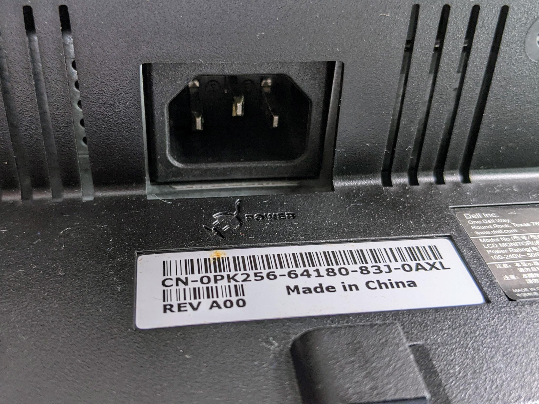 DELL SE178WFPc 17" 1440 x 900 60Hz Panel Glossy LCD Monitor w/ Cables