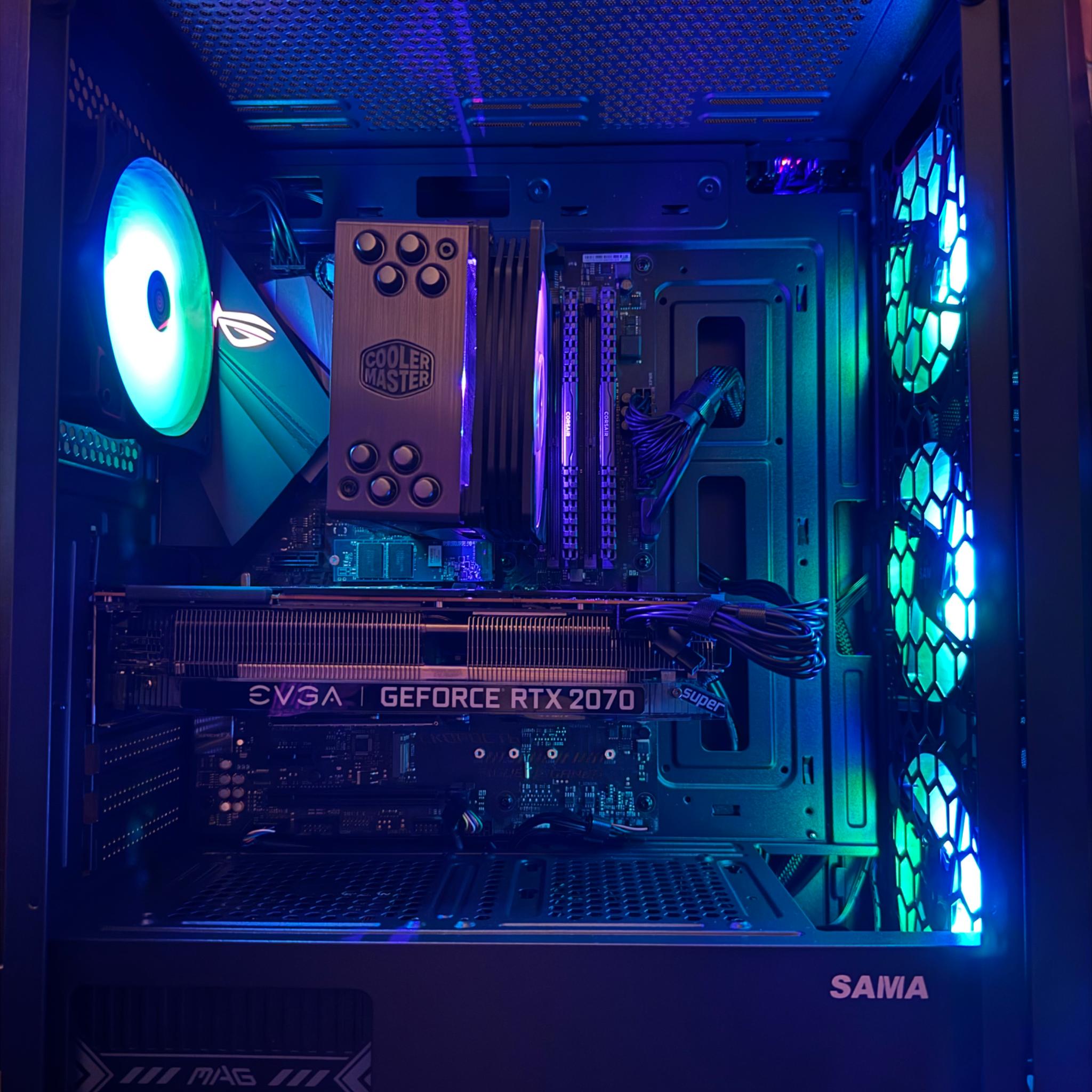 ✨ CORE Gaming PC Build | Ryzen 5 3600 + RTX 2070 Super | 1440p DLSS GAMING = GREAT VALUE ✨