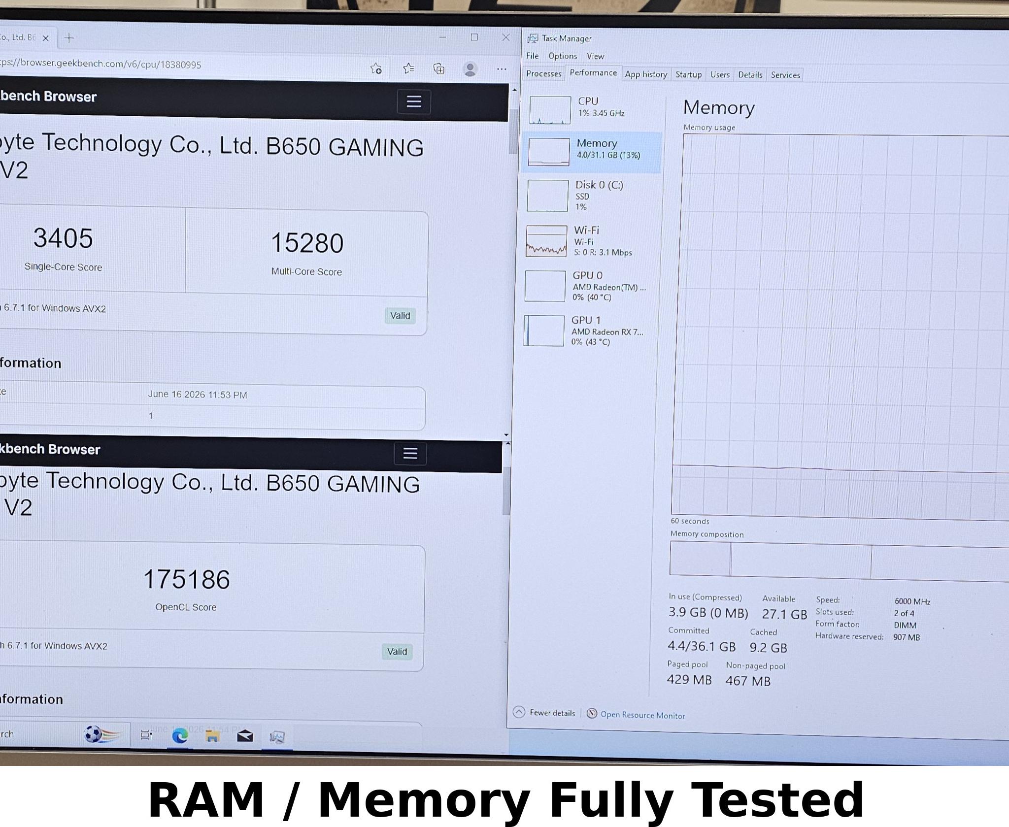 32GB DDR5 (2x16GB) CL36 6000MT/s G.SKILL Flare X5