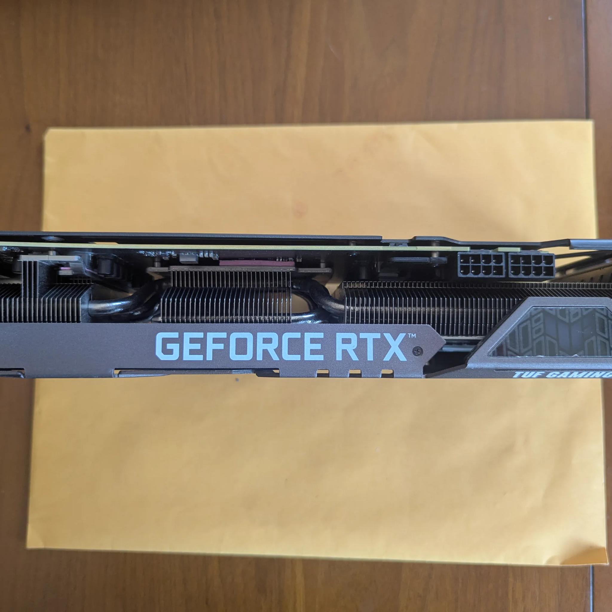 Copy of ASUS NVIDIA GeForce RTX 3070 Ti TUF Gaming Overclocked Triple-Fan 8GB GDDR6X PCIe 4.0 Gra...