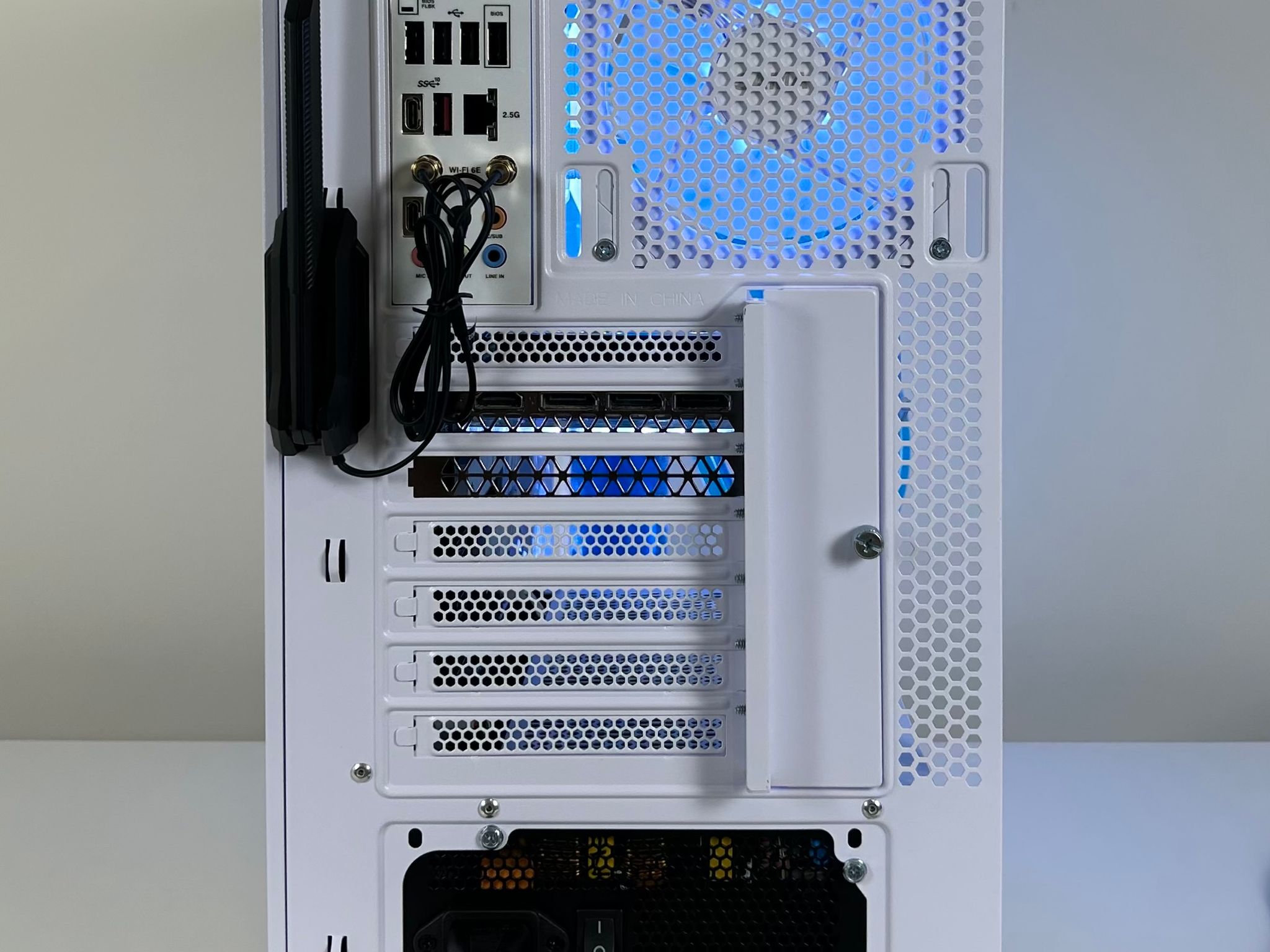 🧊 Custom Water-Cooled Gaming PC 🧊 | Ryzen 7 7700, DDR5 32GB, RTX 3080, 1TB NVME