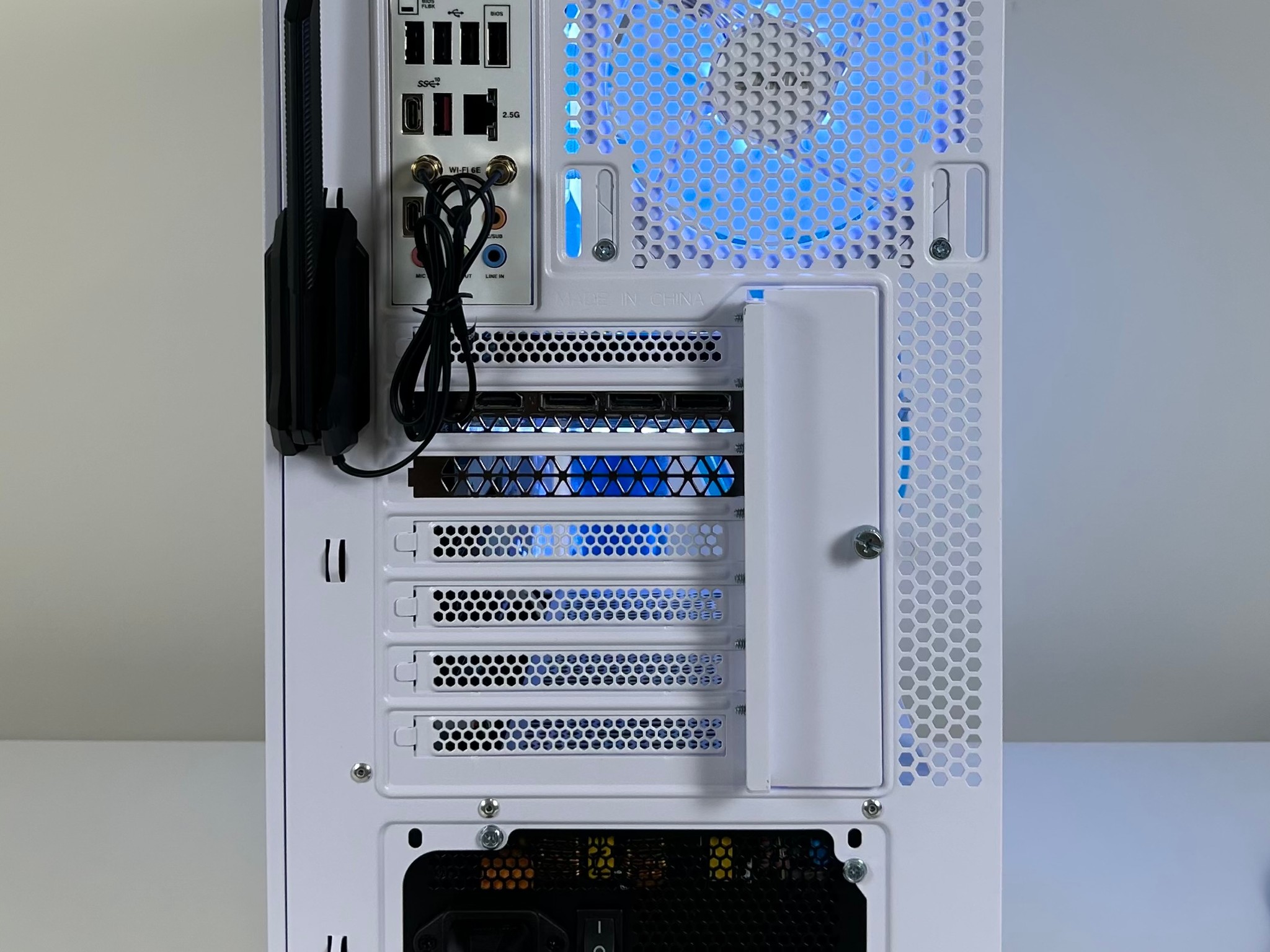 🧊 Custom Water-Cooled Gaming PC 🧊 | Ryzen 7 7700, DDR5 32GB, RTX 3080, 1TB NVME