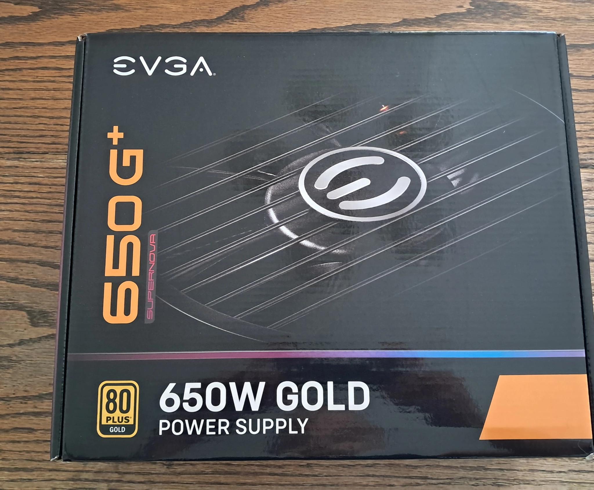 EVGA 650 G+ Supernova, 80+ Gold PSU