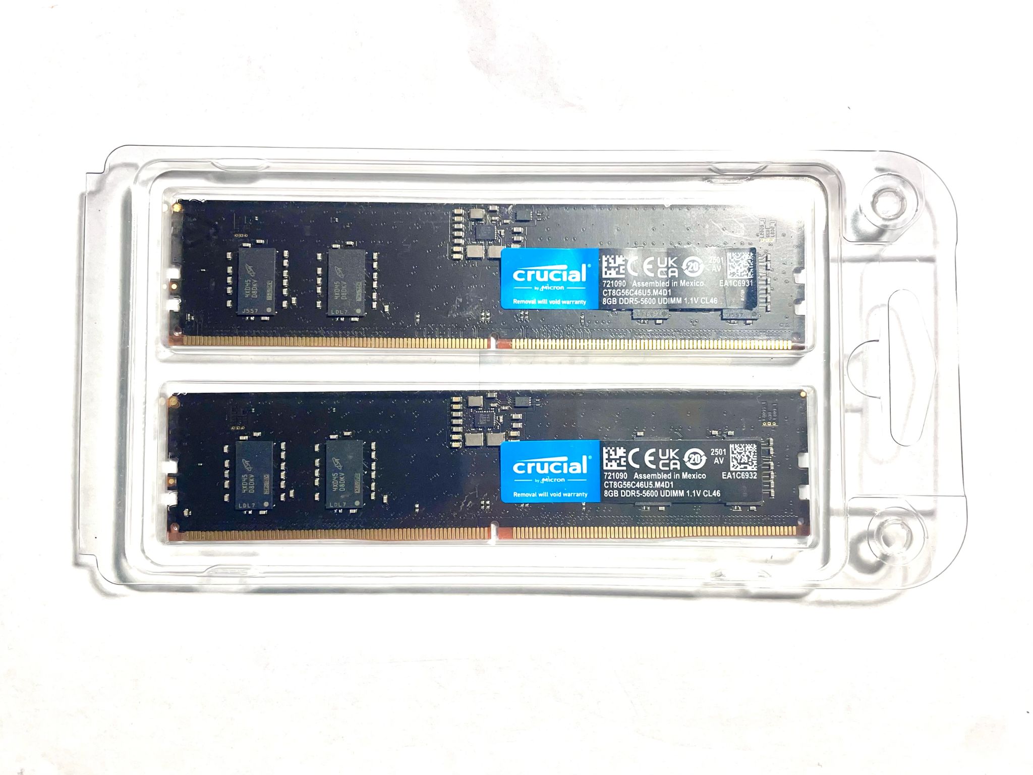 Crucial 16GB DDR5 (2*8GB) 5600 RAM