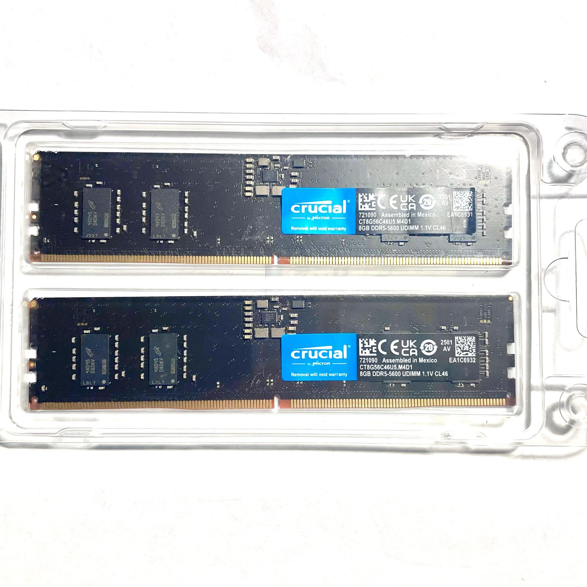 Crucial 16GB DDR5 (2*8GB) 5600 RAM