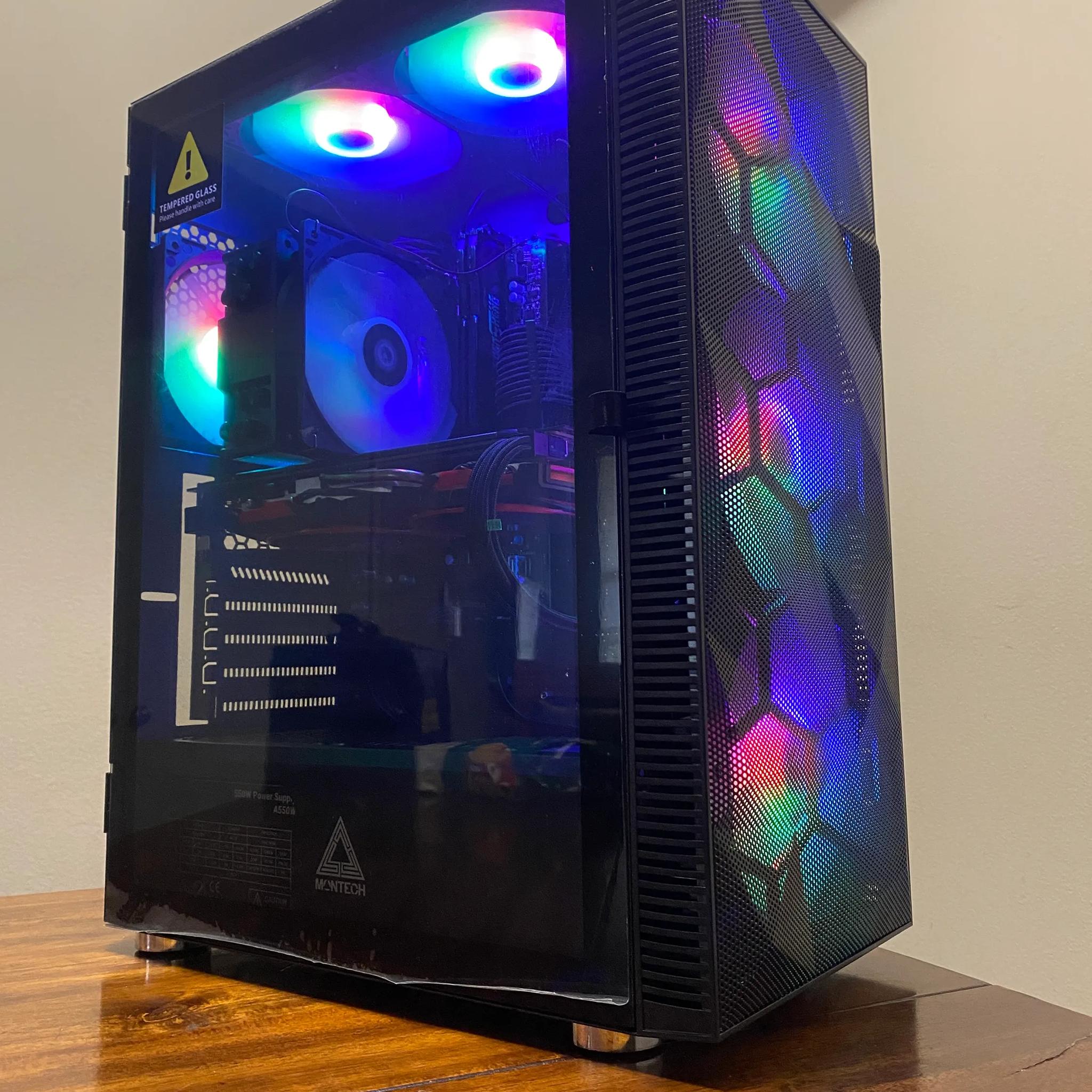 ON SALE! 1080p GAMING PC INTEL i5 3570 /GTX 1650 /16GB RAM