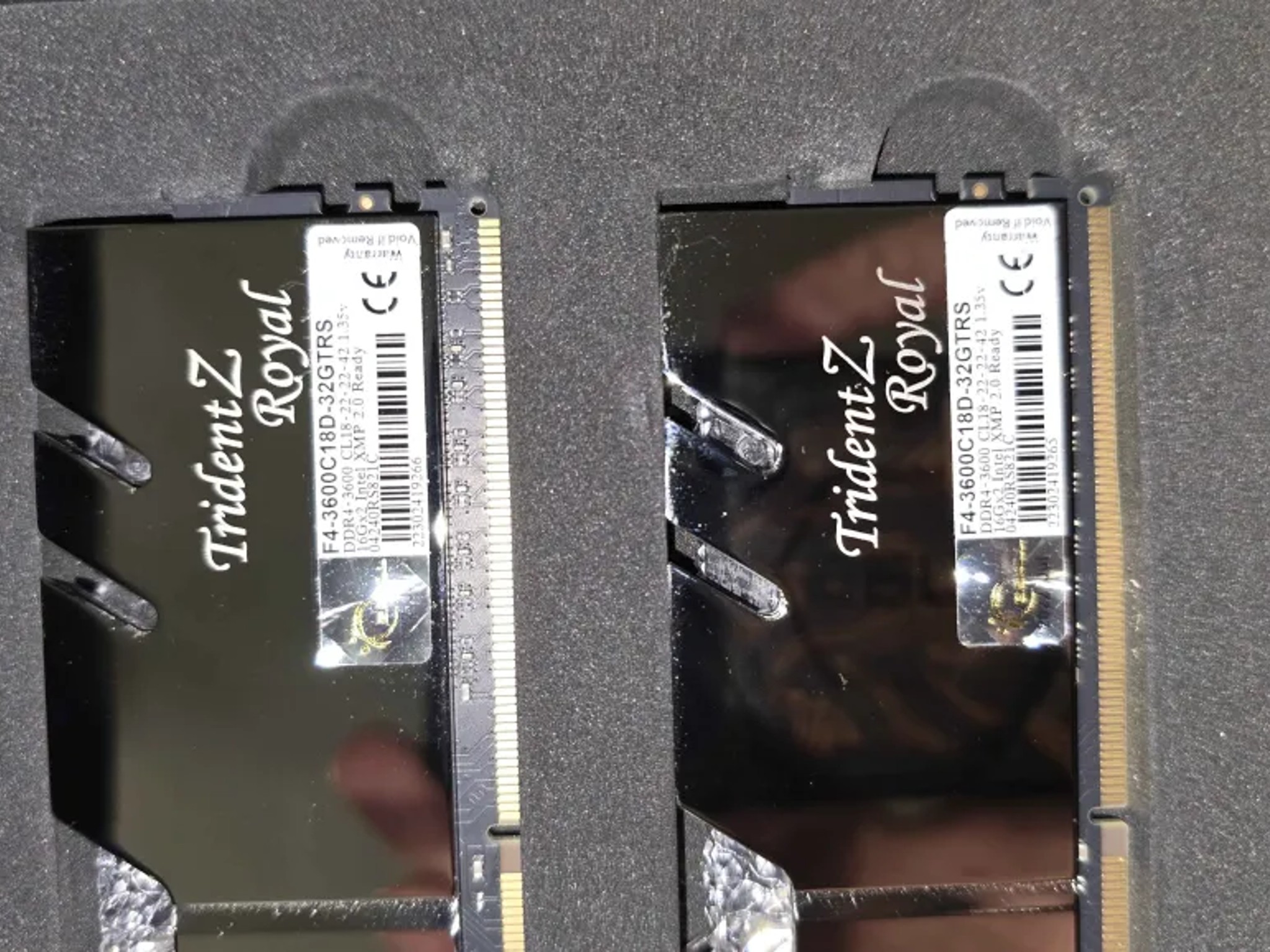 CPU/MB/RAM Combo AMD 5800x Asus ROG STRIX B550F GSkill TridentZ Royal 64GB 3600 DDR4