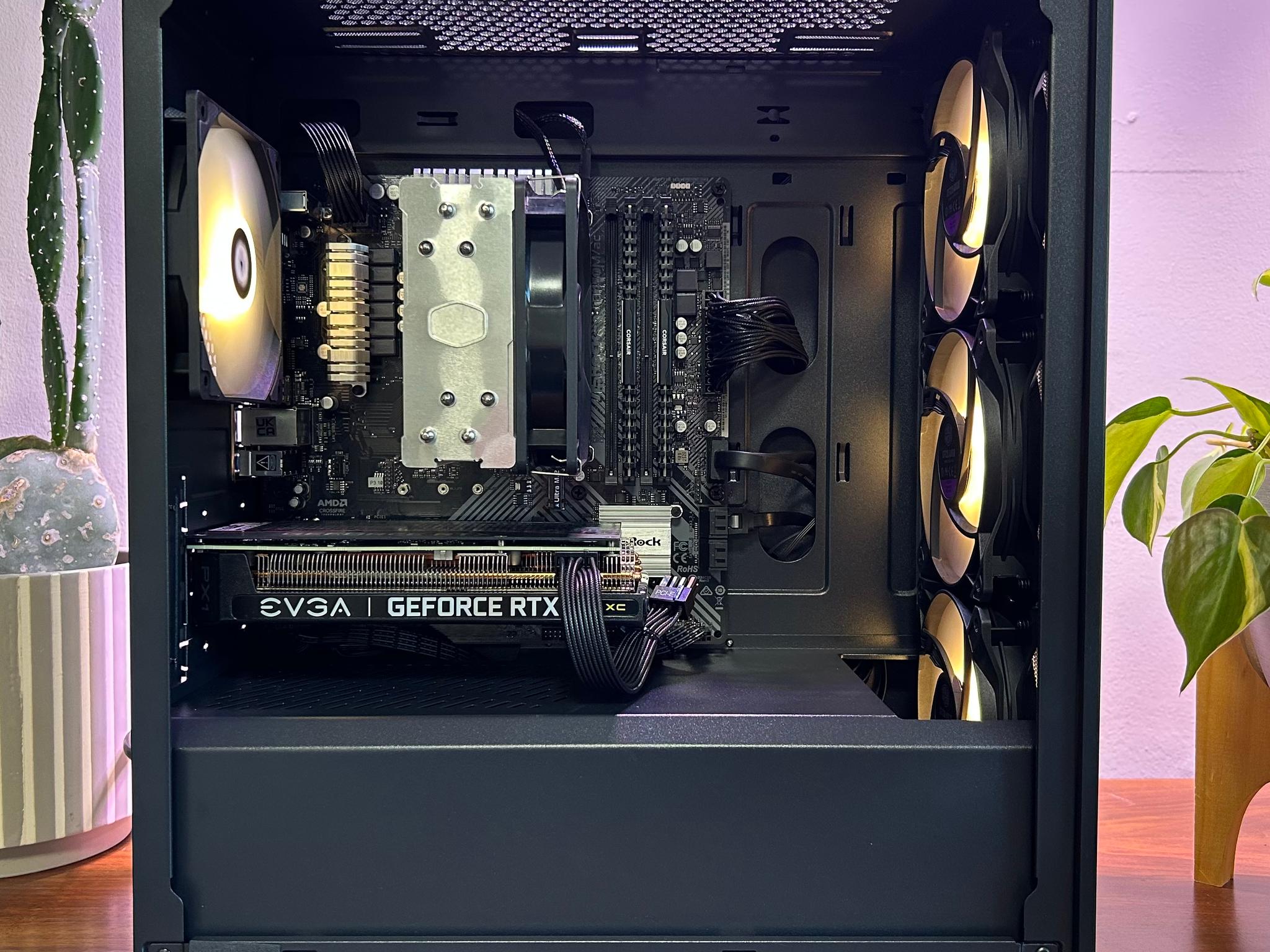 RTX 3060 Ti | Ryzen 5 5500 | 16GB DDR4 | 1TB SATA SSD | Air Cooling | 650W Gol