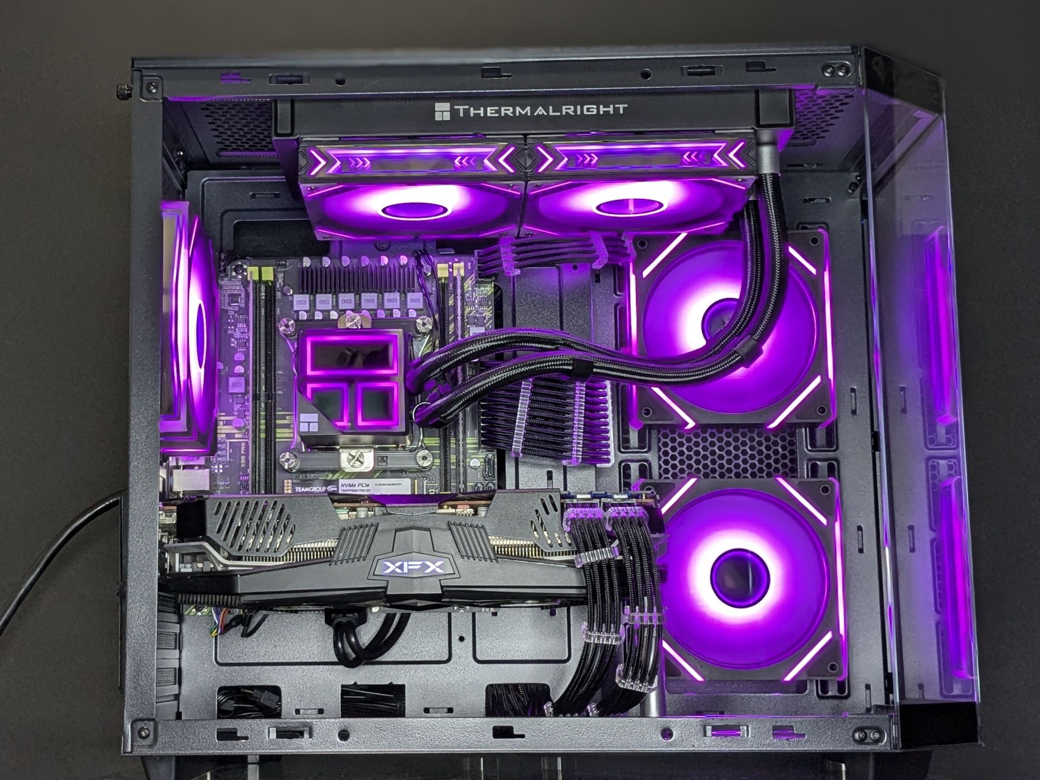Liquid-Cooled 1080p Gaming Beast💧🖤RX 5700XT🖤Intel(12-c/24-t)| 32GB DDR4 RAM🖤1TB NVMe🖤Windo...