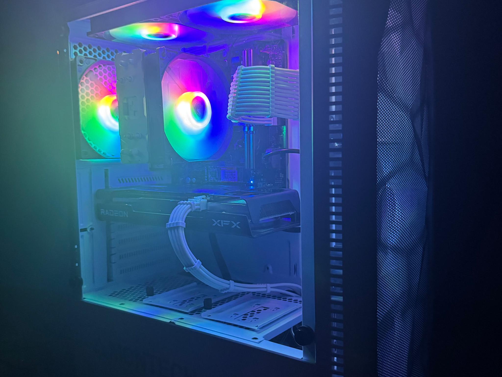 🐼PANDA🐼 Budget 1080p-XFX RX6600-1TB SSD-R5 3600-32gb DDR4-4xRGB Fans
