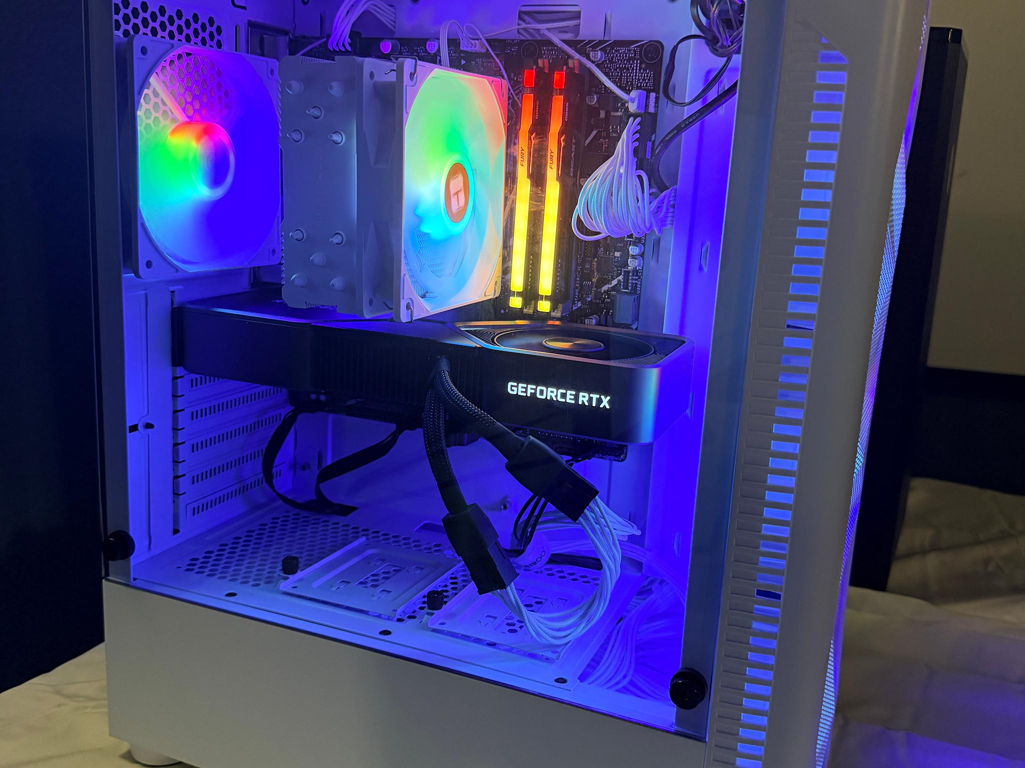 New Custom Gaming PC || RTX 3080 FE || i5-12600KF || 32GB DDR5 RAM || 2TB NVMe SSD || B760 + Wi-Fi