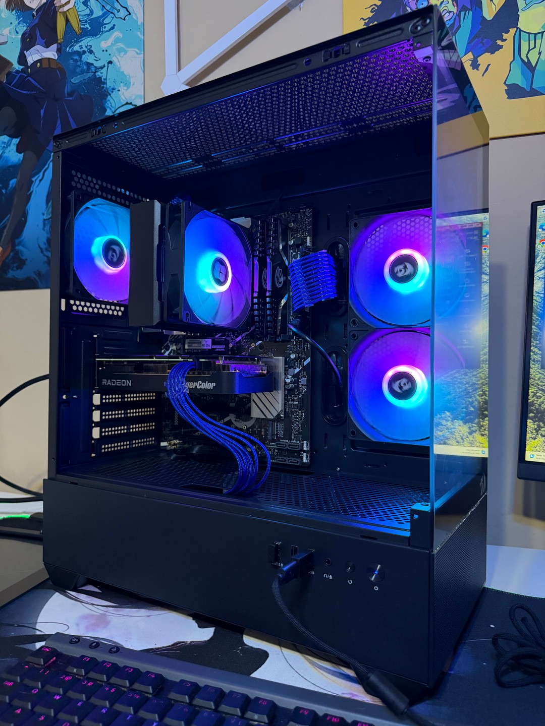 RX 9060 XT (16GB) | Intel I7 12700f | DDR5 32GB (2x16GB) — Custom
