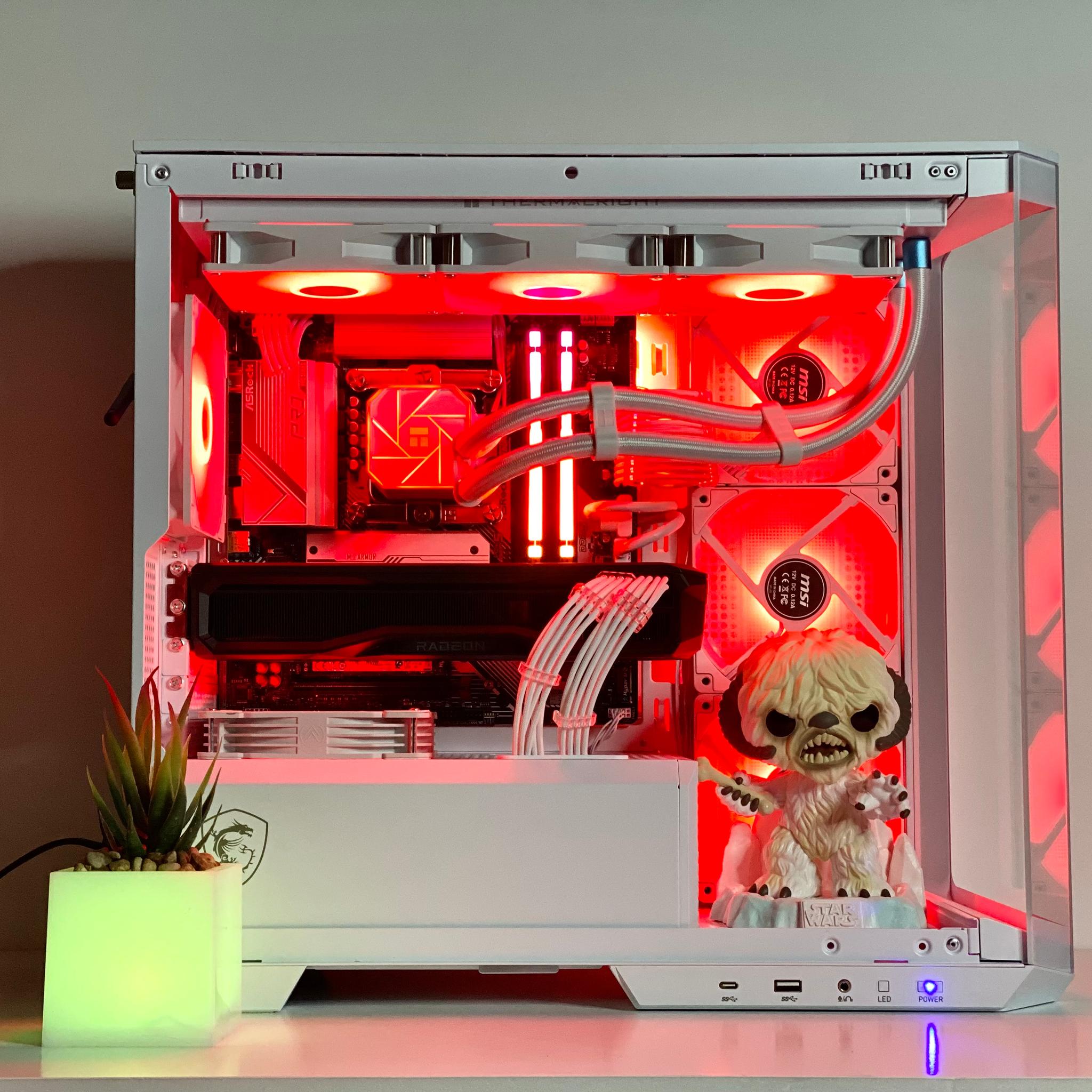 ❄️🥶-I7-Liquid-Cooled Pro Gaming Beast⚪️RX 7900XT 20GB ⚪️32GB RAM⚪️2TB NVMe M.2⚪️ Windows 11 Pro