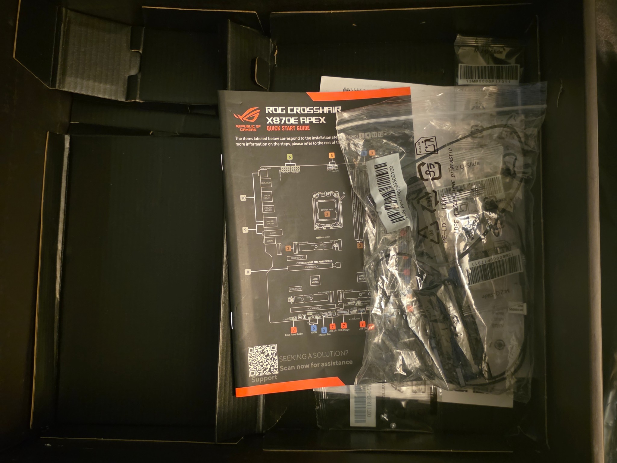 Rog crosshair x870e apex