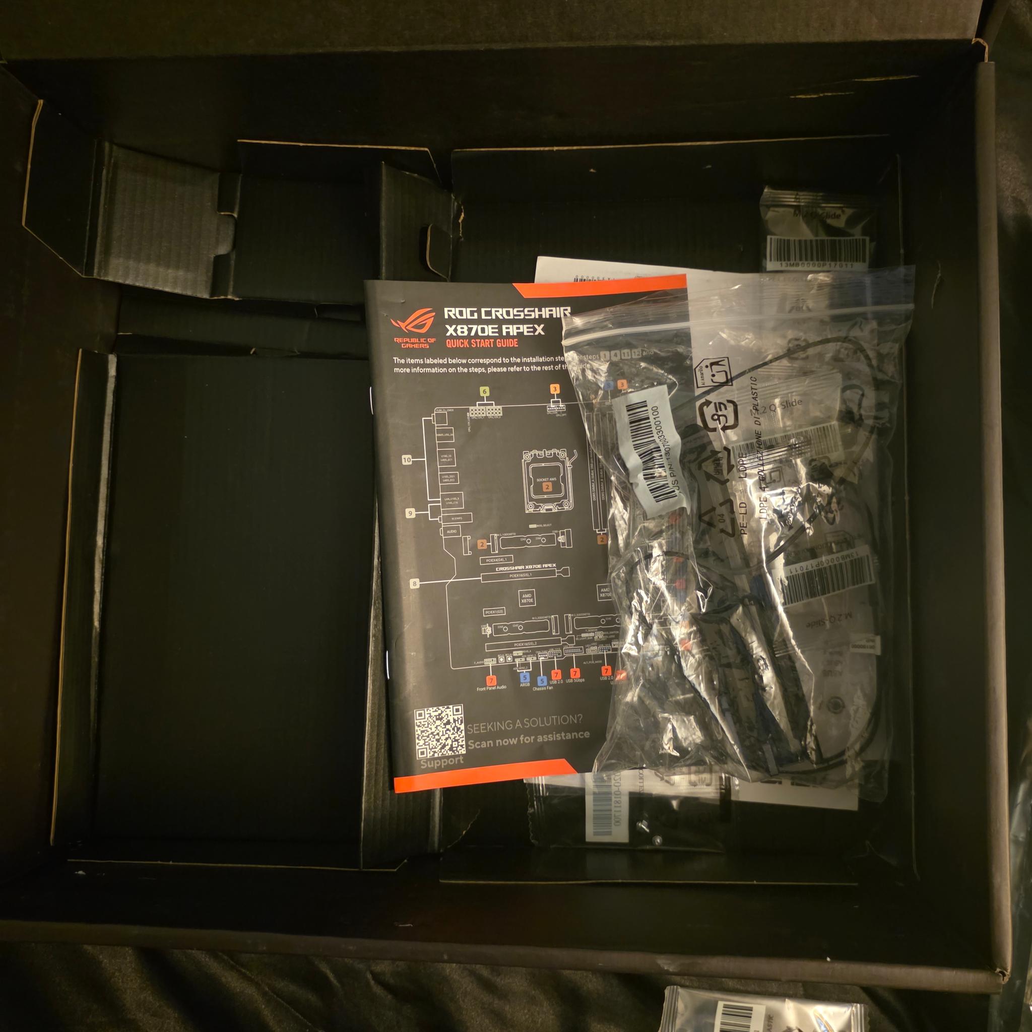 Rog crosshair x870e apex